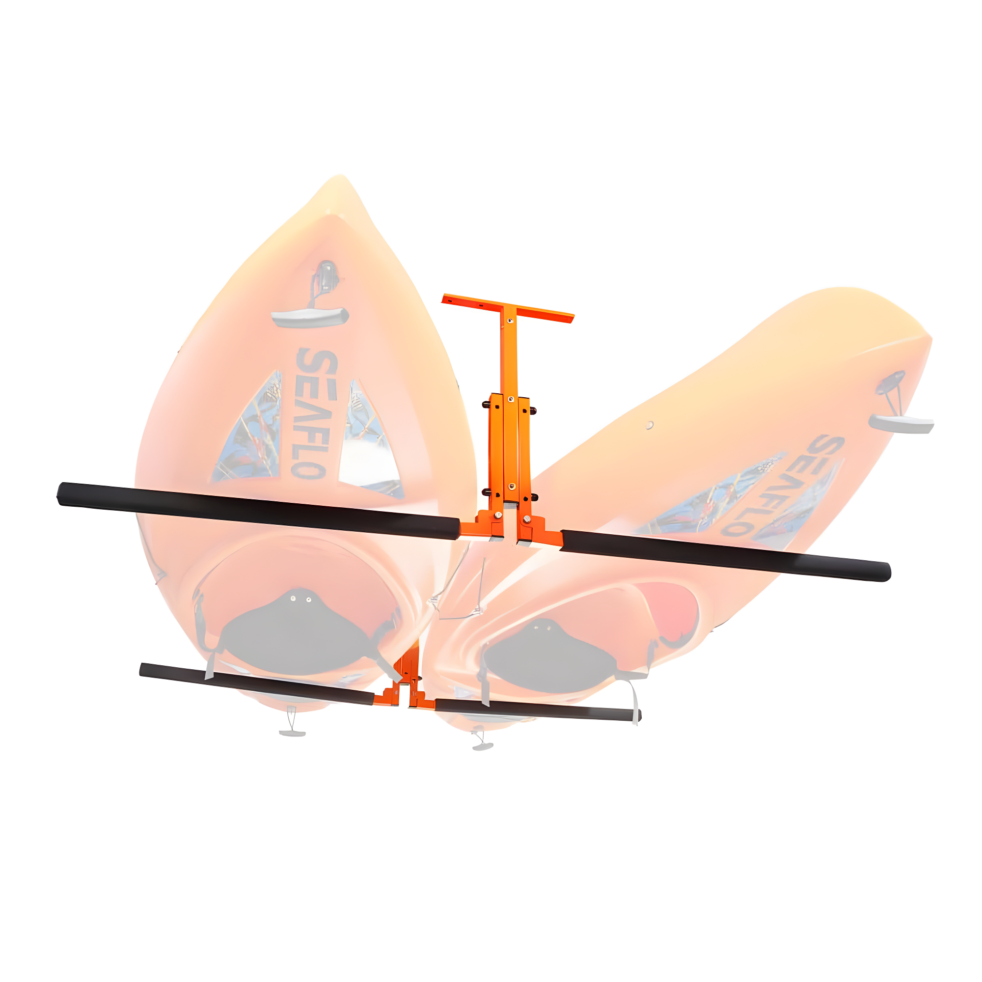 Steel Ceiling Mounted Adjustable Kayak Rack
