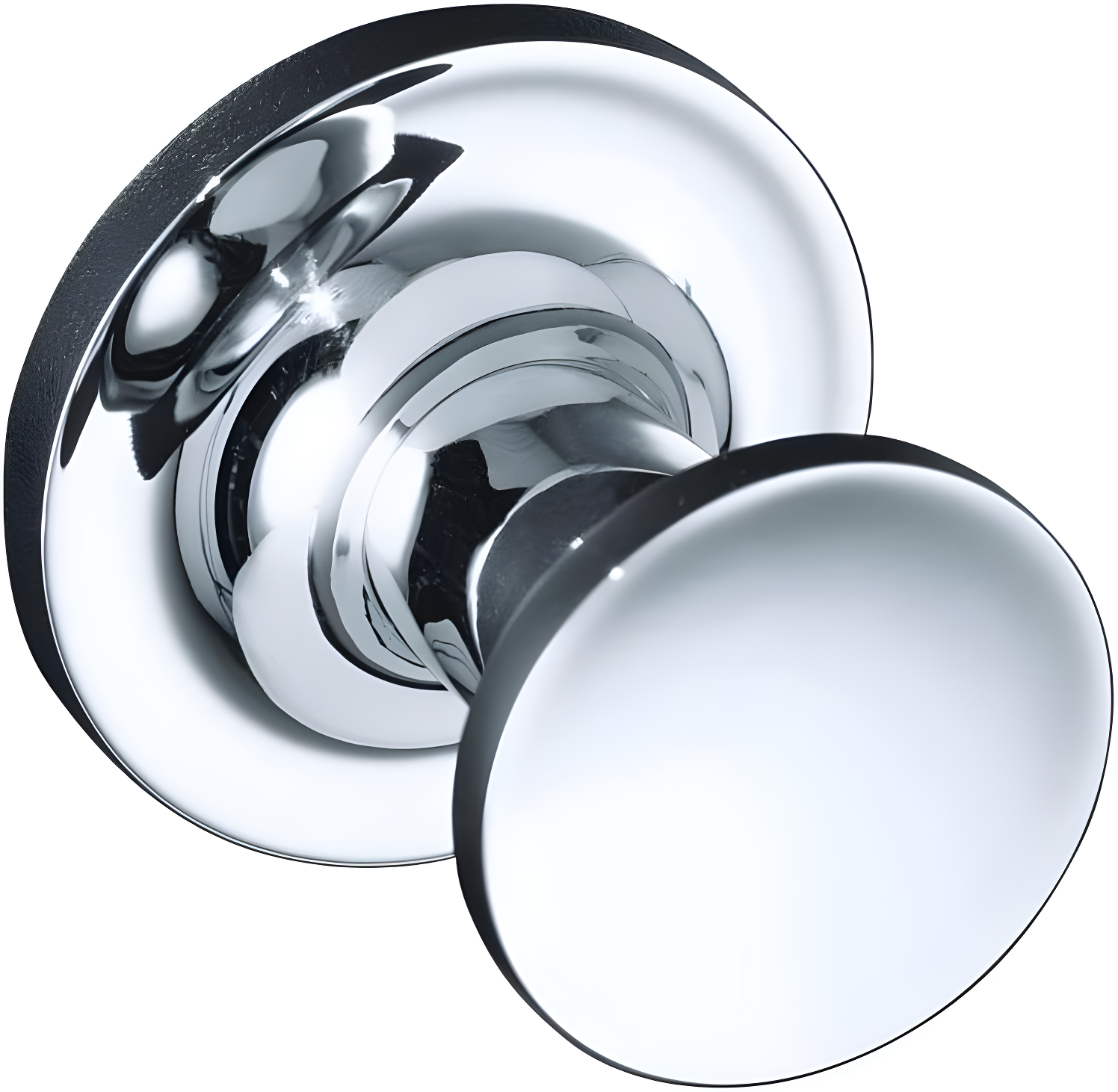 Purist® Wall Mounted Round Bathroom Robe Hook, Towel Hook, Clothing Hook
