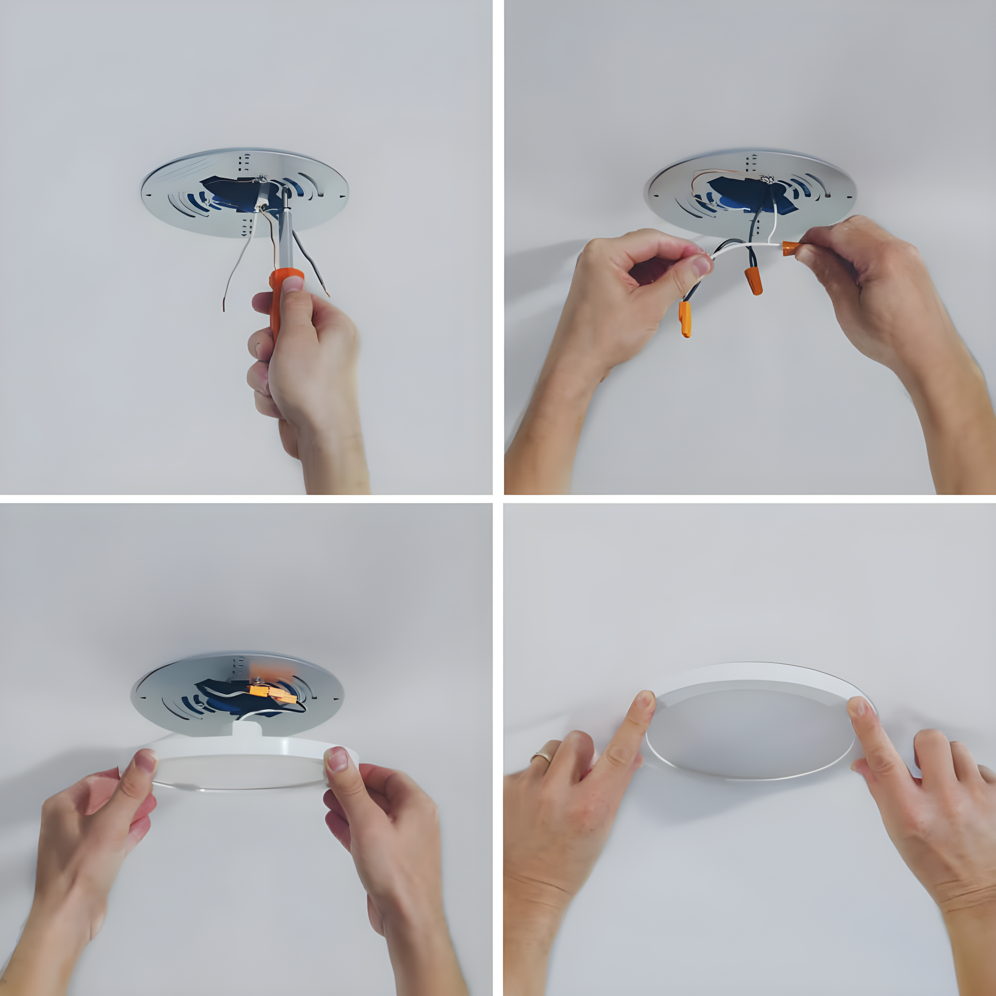 Halo 4'' White LED Shower Recessed Trim