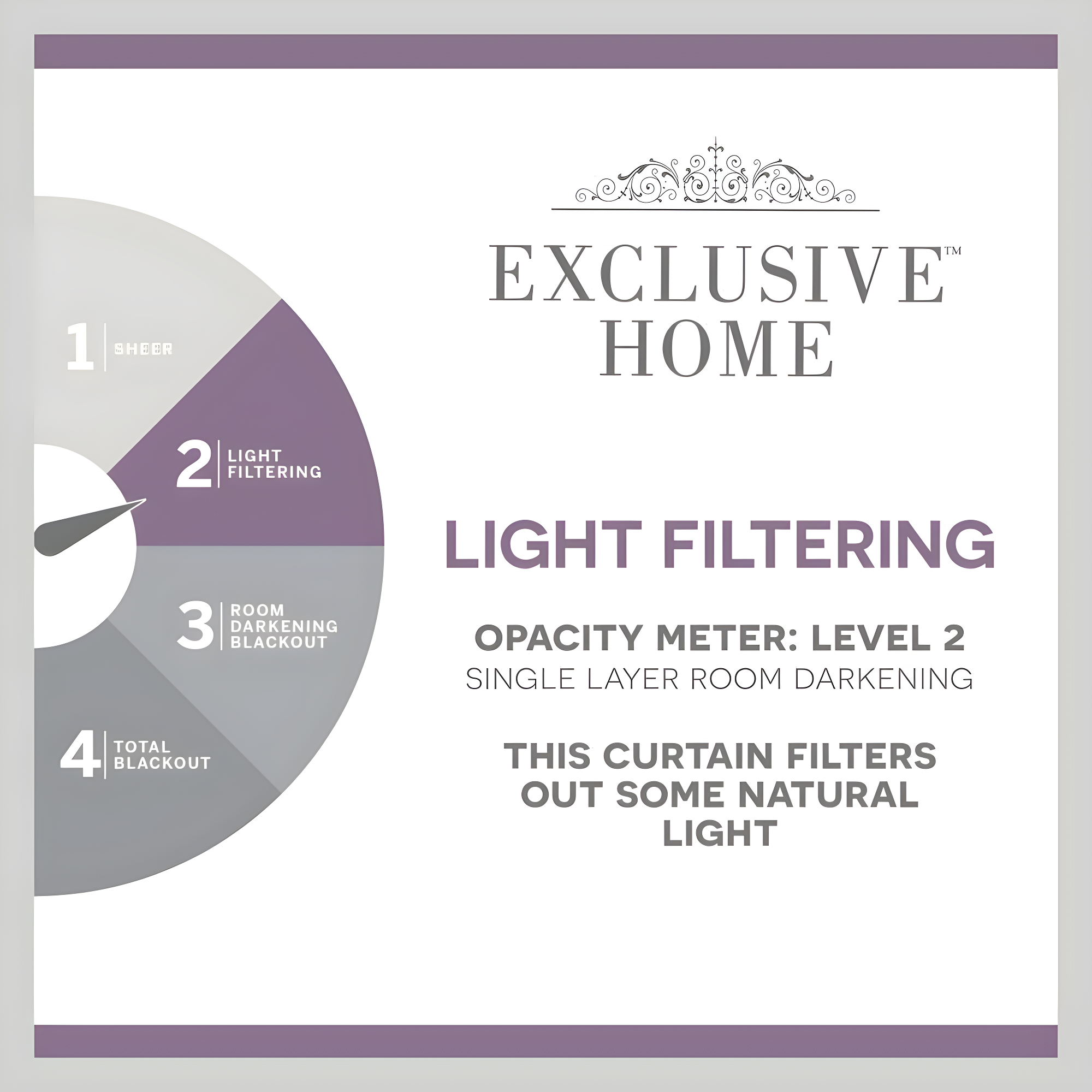 Amalgamated Textiles Exclusive Home Loha Light Filtering Rod Pocket Tie Up Shade