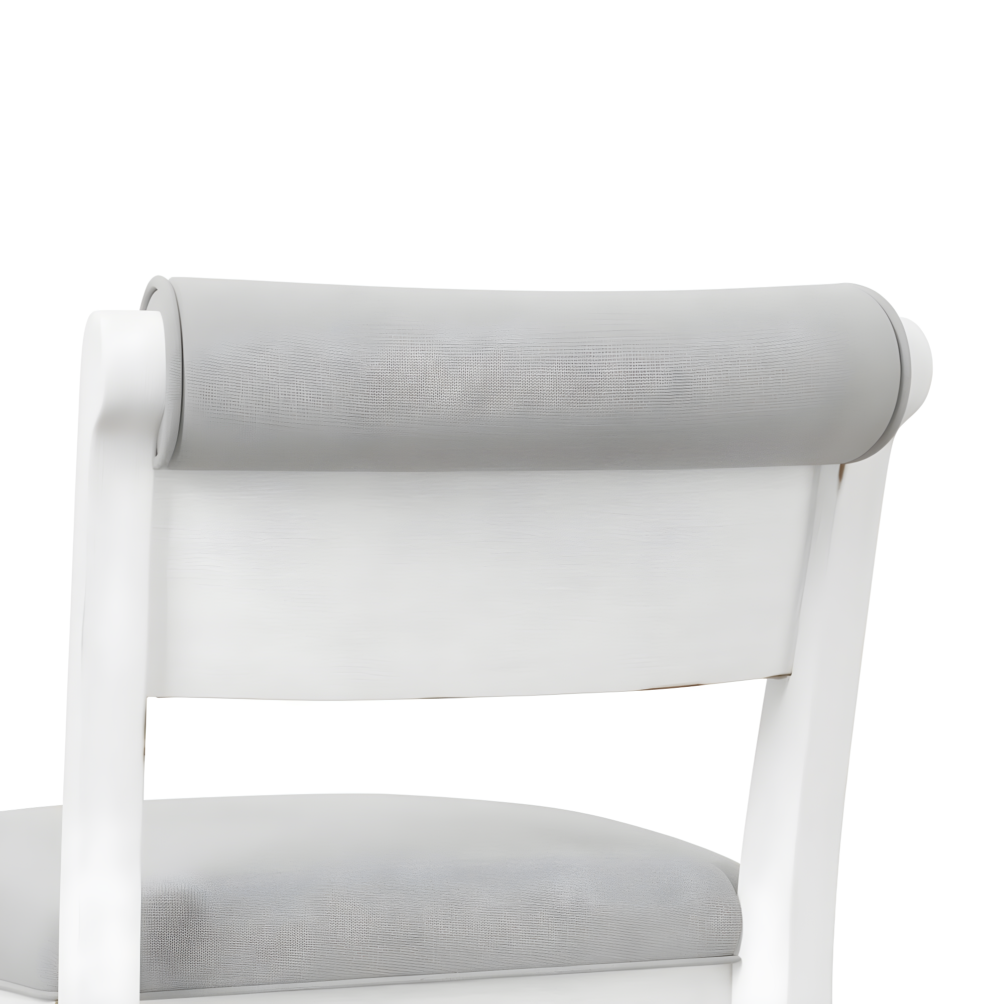 Clarion Wood and Upholstered Bar Height Swivel Stool Sea White - Hillsdale Furniture