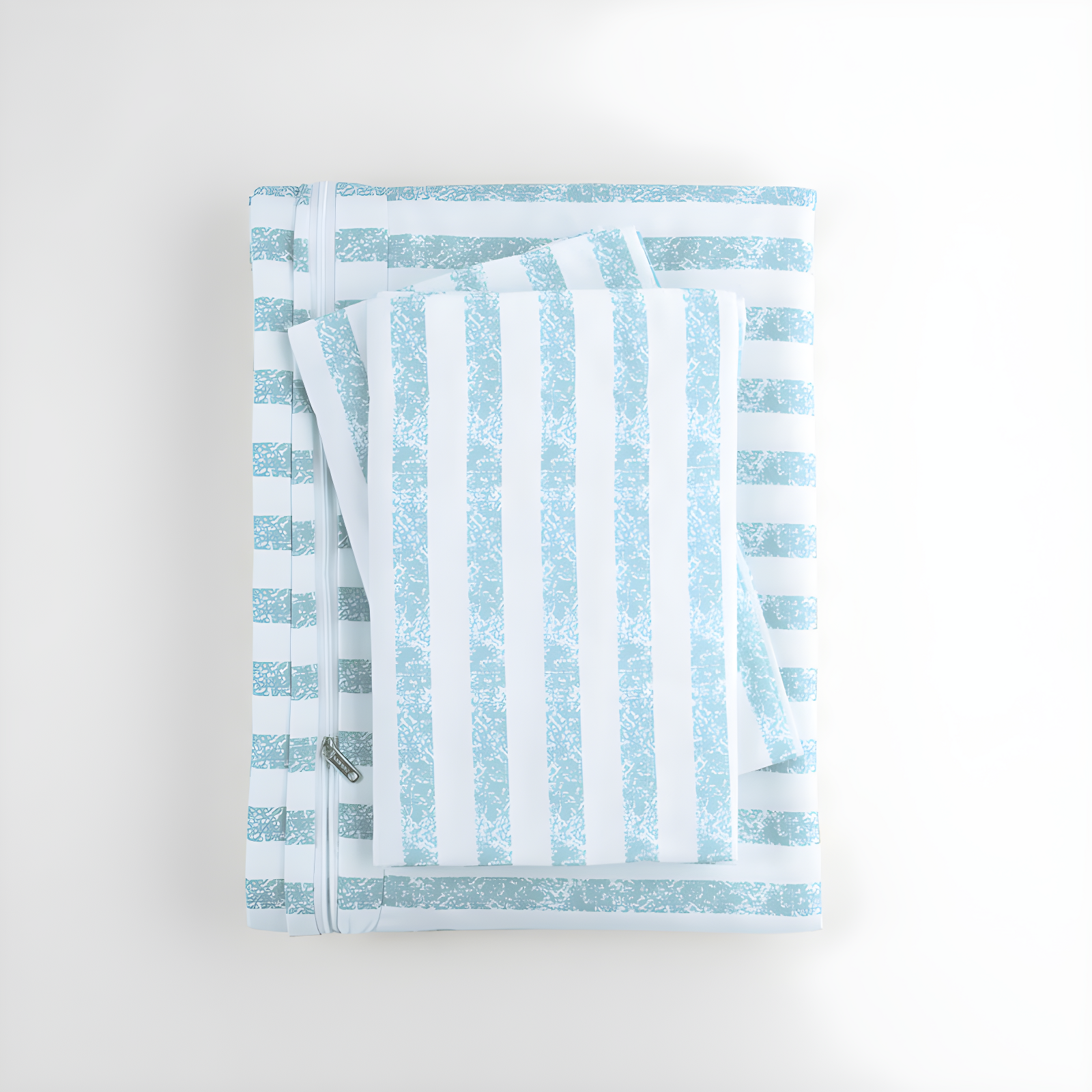 Becky Cameron 3 Piece Rugged Stripe Pattern Duvet Cover Set