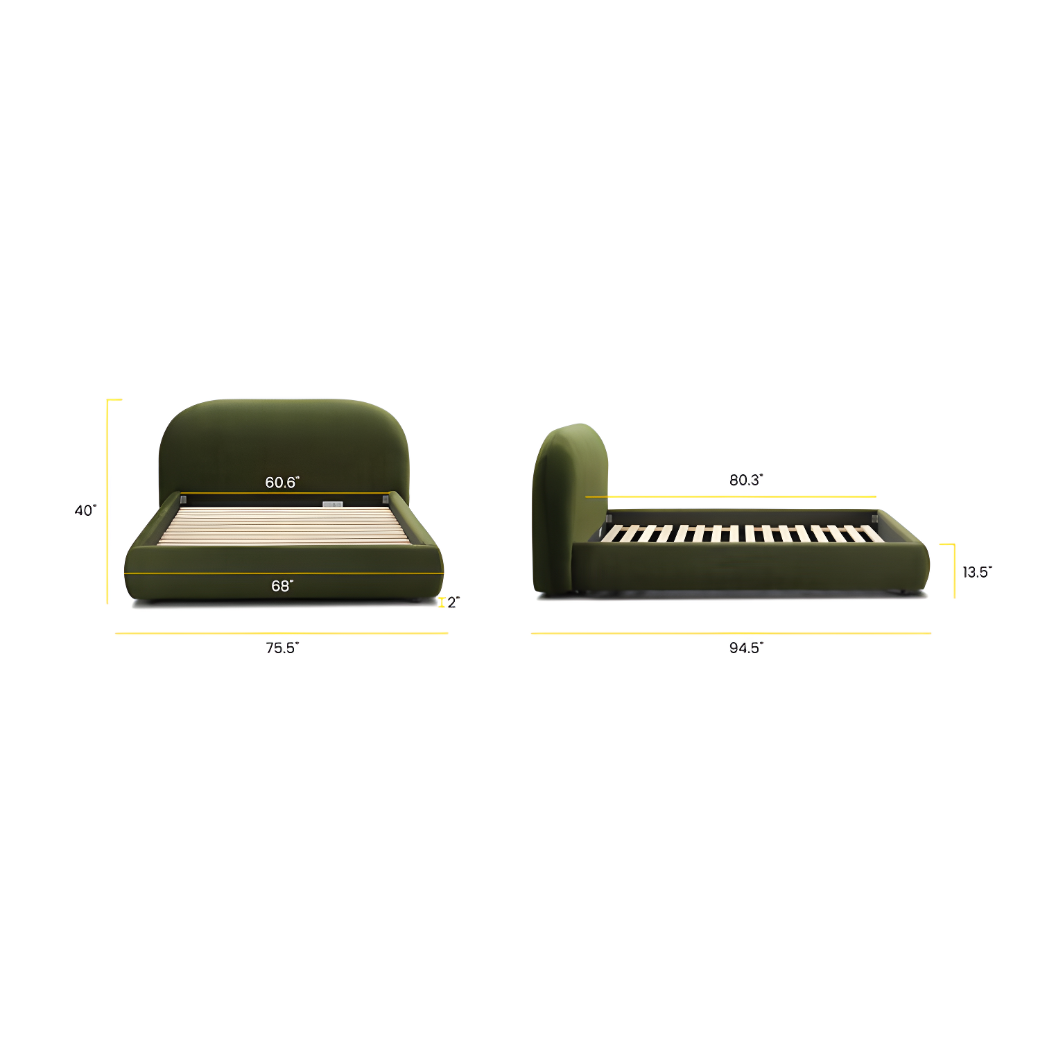Sadarius Upholstered Bed