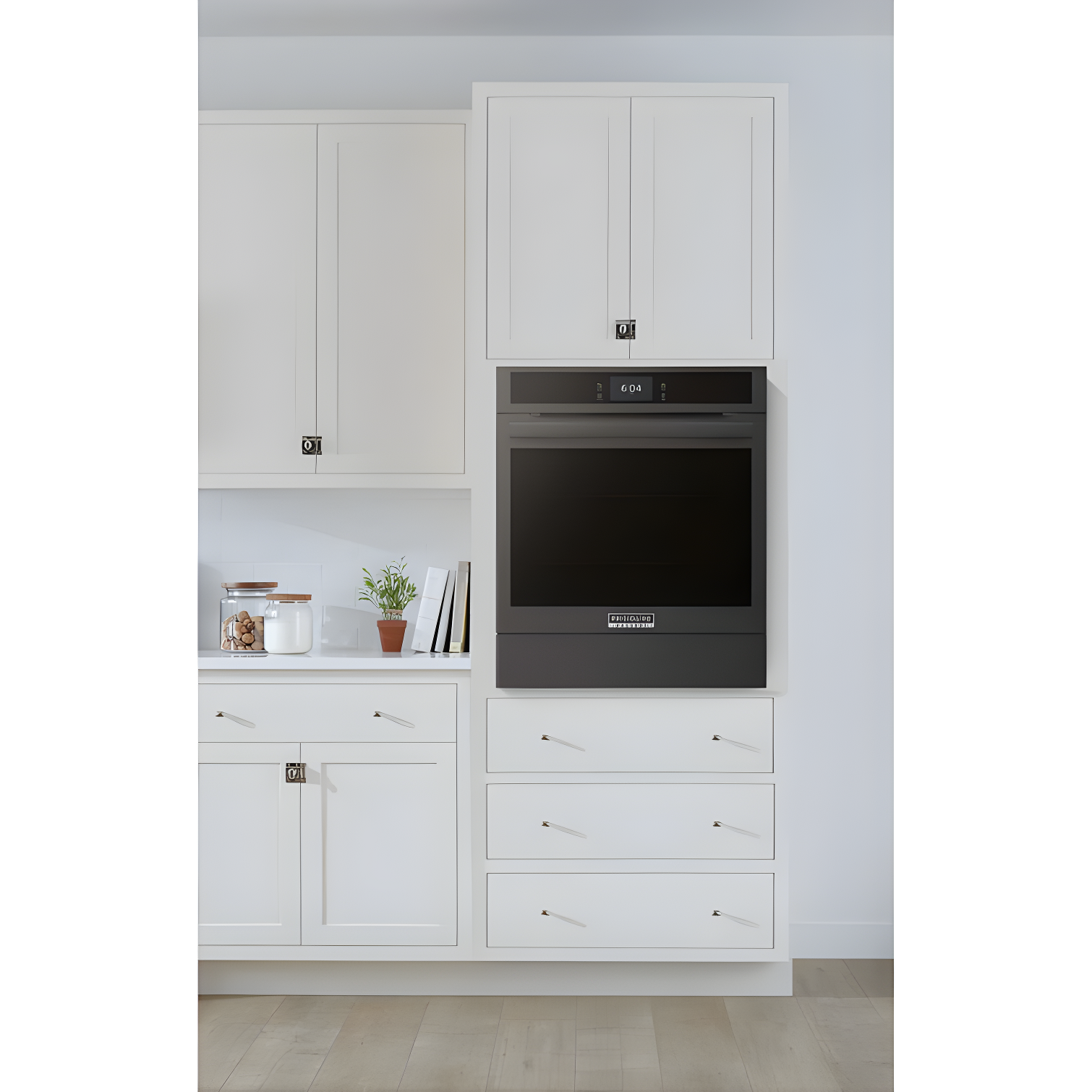 24" 2.8 cu. ft Self-Cleaning Convection Electric Single Wall Oven