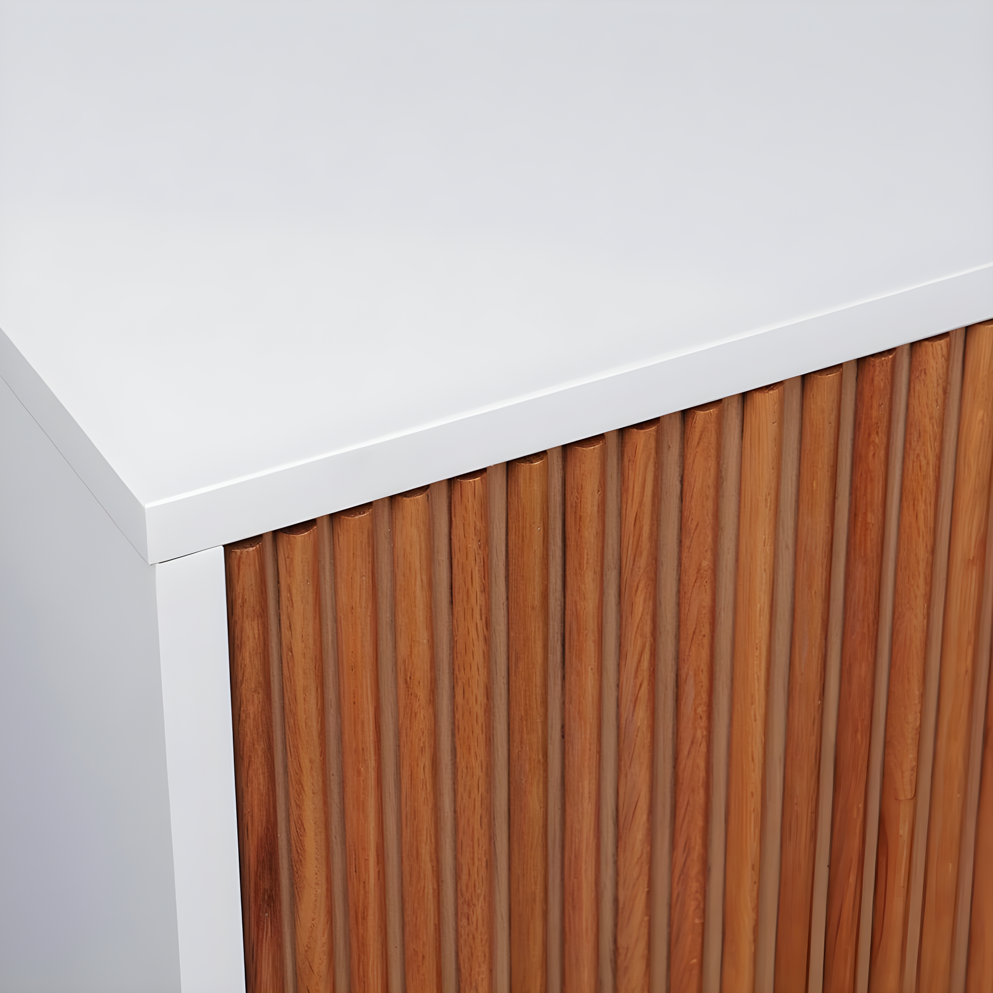 Modern Ember Emory Smart Electric Fireplace Tv Stand | 42” Firebox Heater | With Wi-fi App