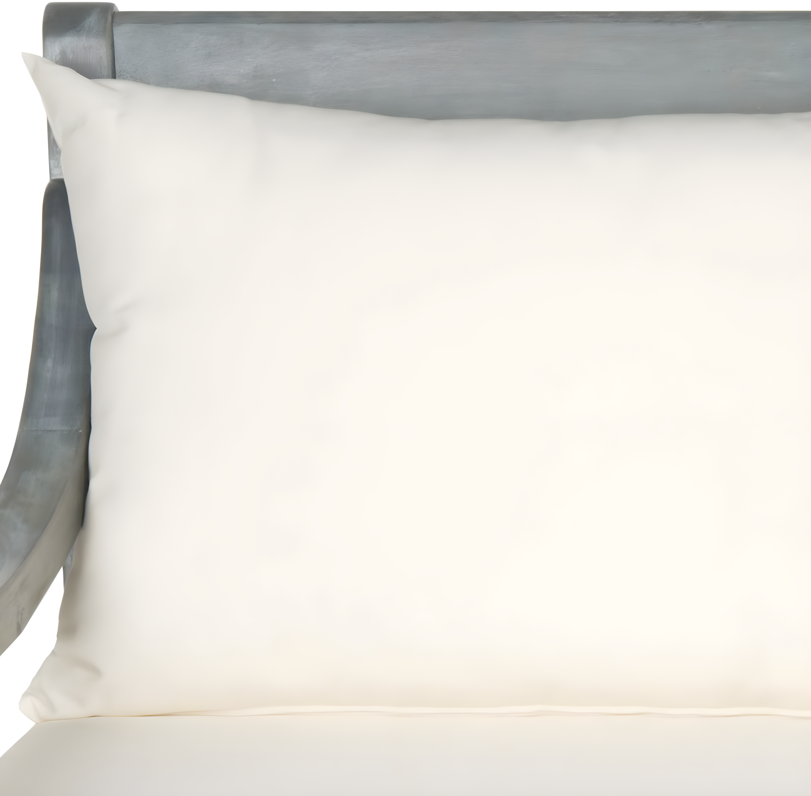 SAFAVIEH  OUTDOOR Pasadena Day Bed Ash Grey / Beige
