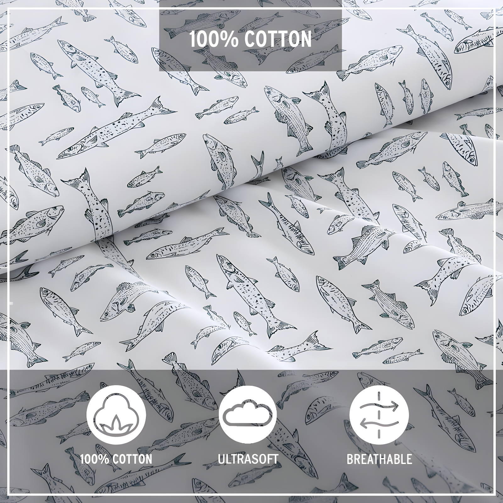 Eddie Bauer Eddie Bauer Printed Cotton Percale Sheet Sets