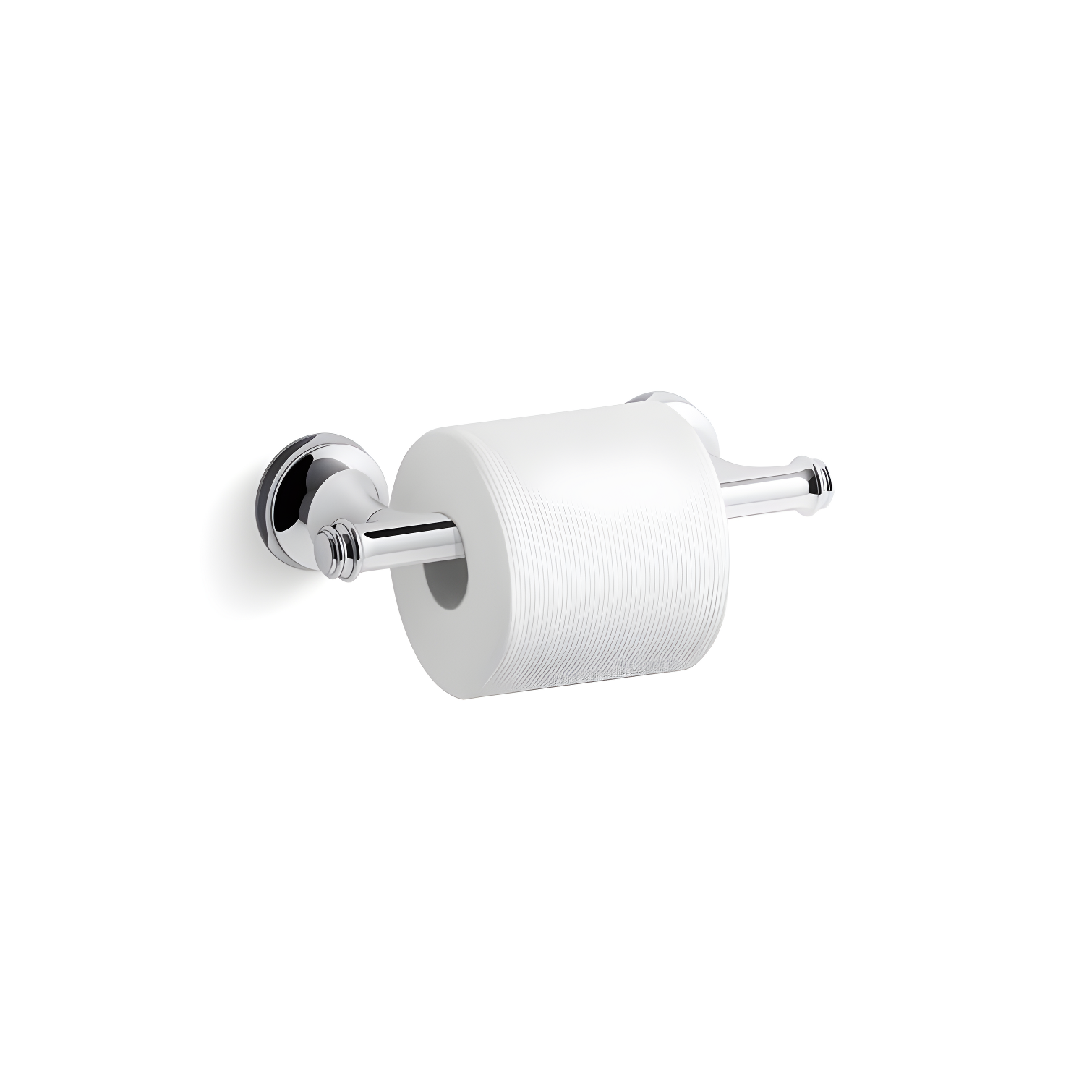 Purist® Pivoting Toilet Paper Holder, Wall-Mount Bathroom Toilet Paper Holder
