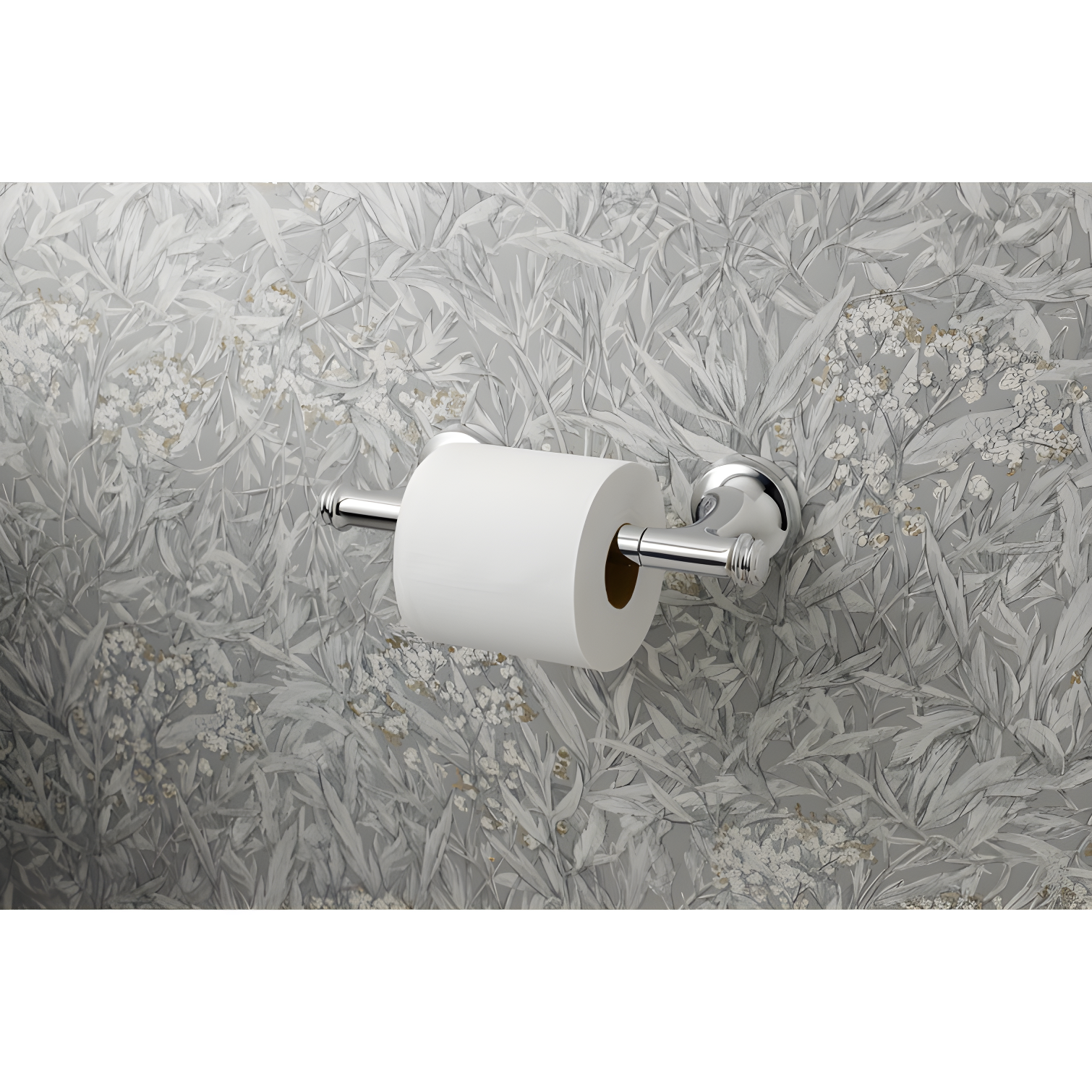 Purist® Pivoting Toilet Paper Holder, Wall-Mount Bathroom Toilet Paper Holder