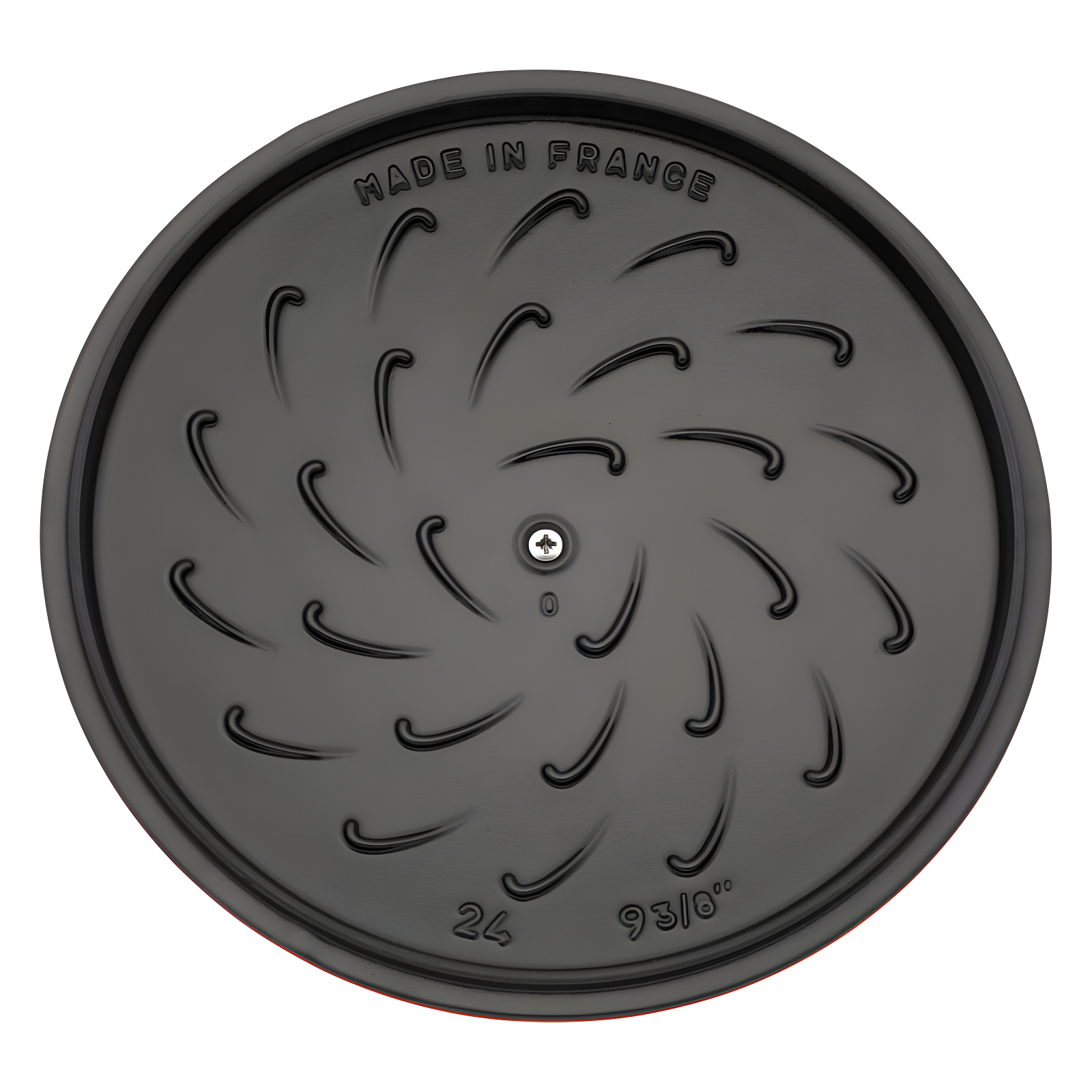 Staub ® 2.5-Qt. Cherry Cast Iron Saute Pan with Dragon Lid