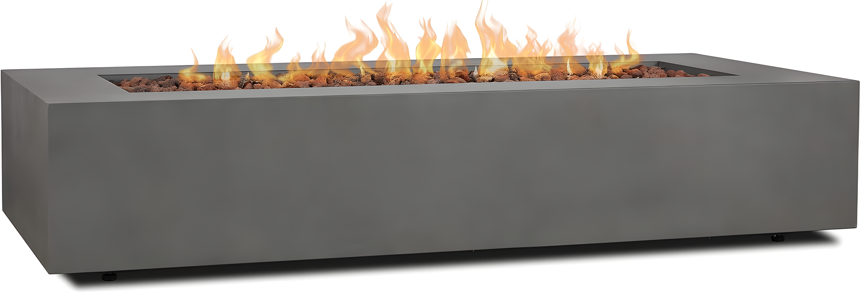 AEGEAN Propane / Natural Gas Outdoor Fire Pit Table