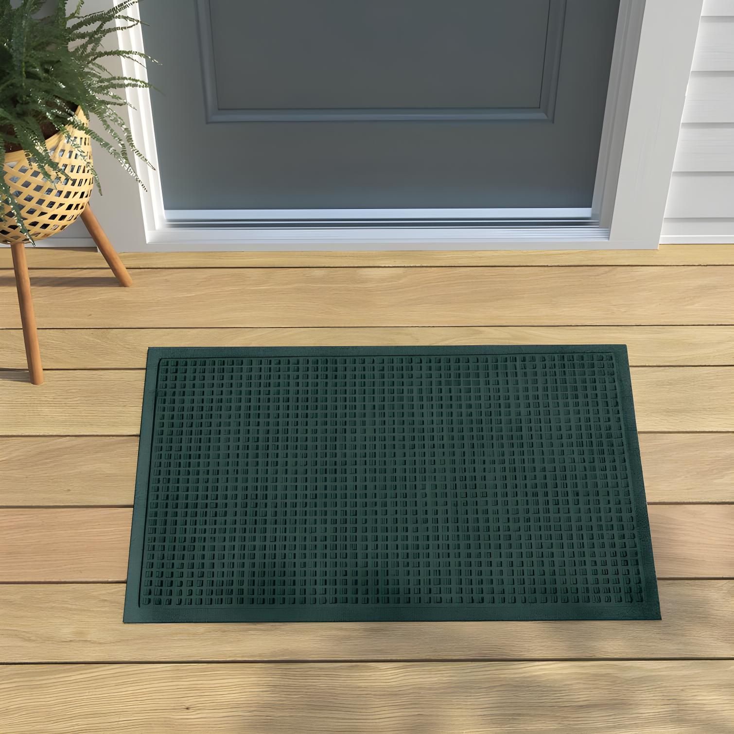 WaterHog Squares Indoor Outdoor Door Mat