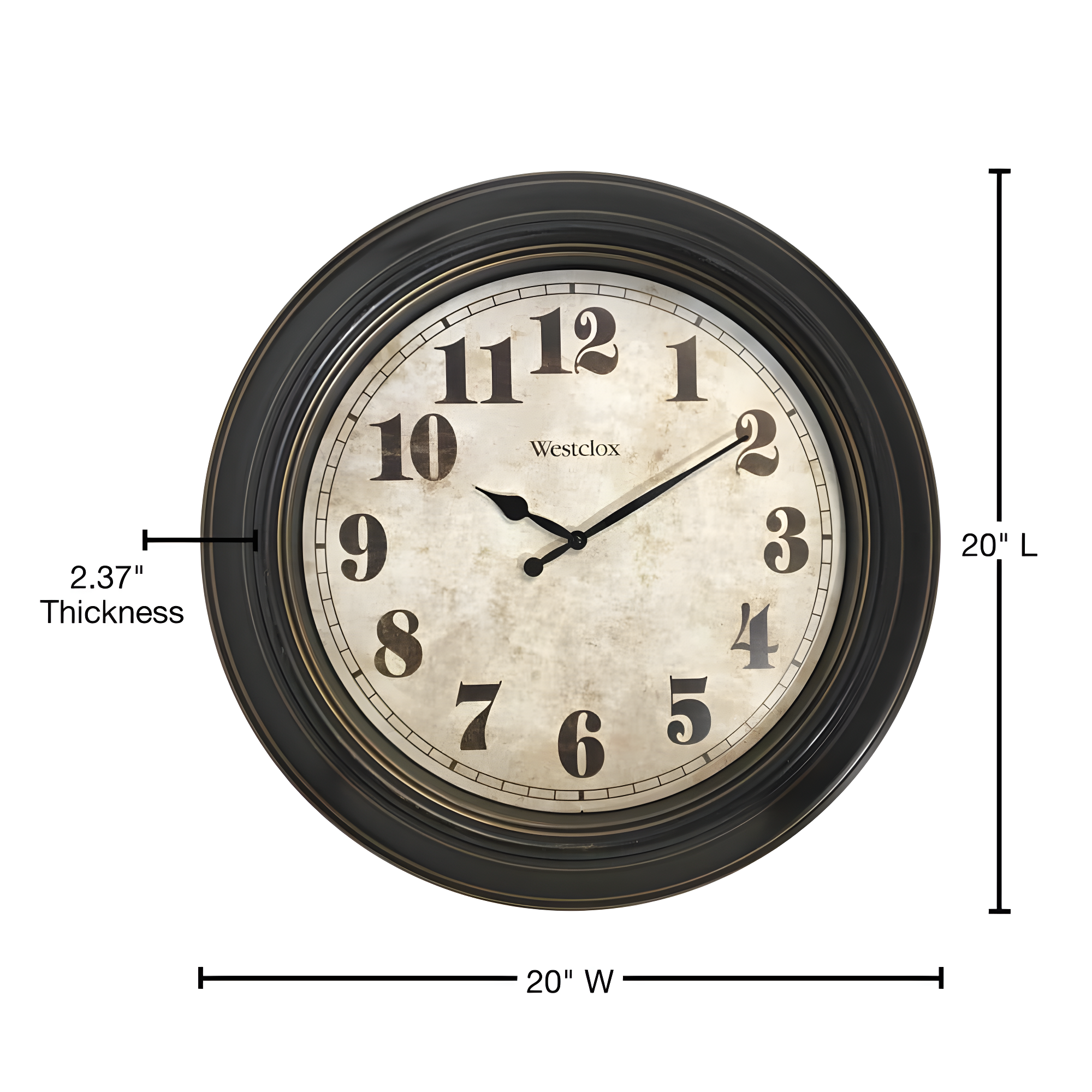Westclox Clocks Wall Clock