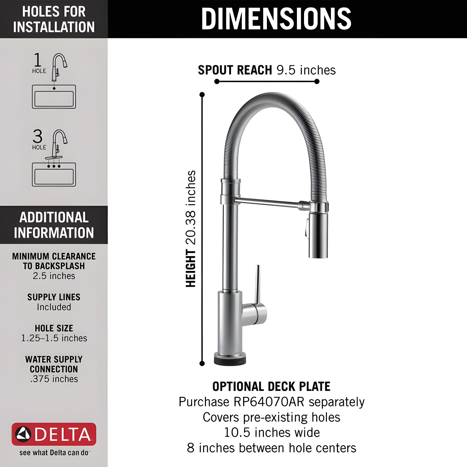 Trinsic Pro Pull Down Touch Single Handle Kitchen Faucet with Accessories