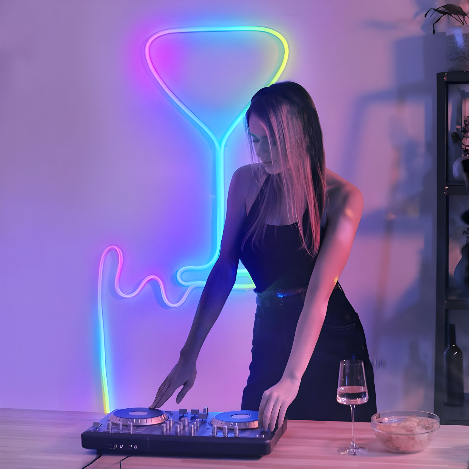 Govee RGBIC LED Neon Rope Light 6.5'