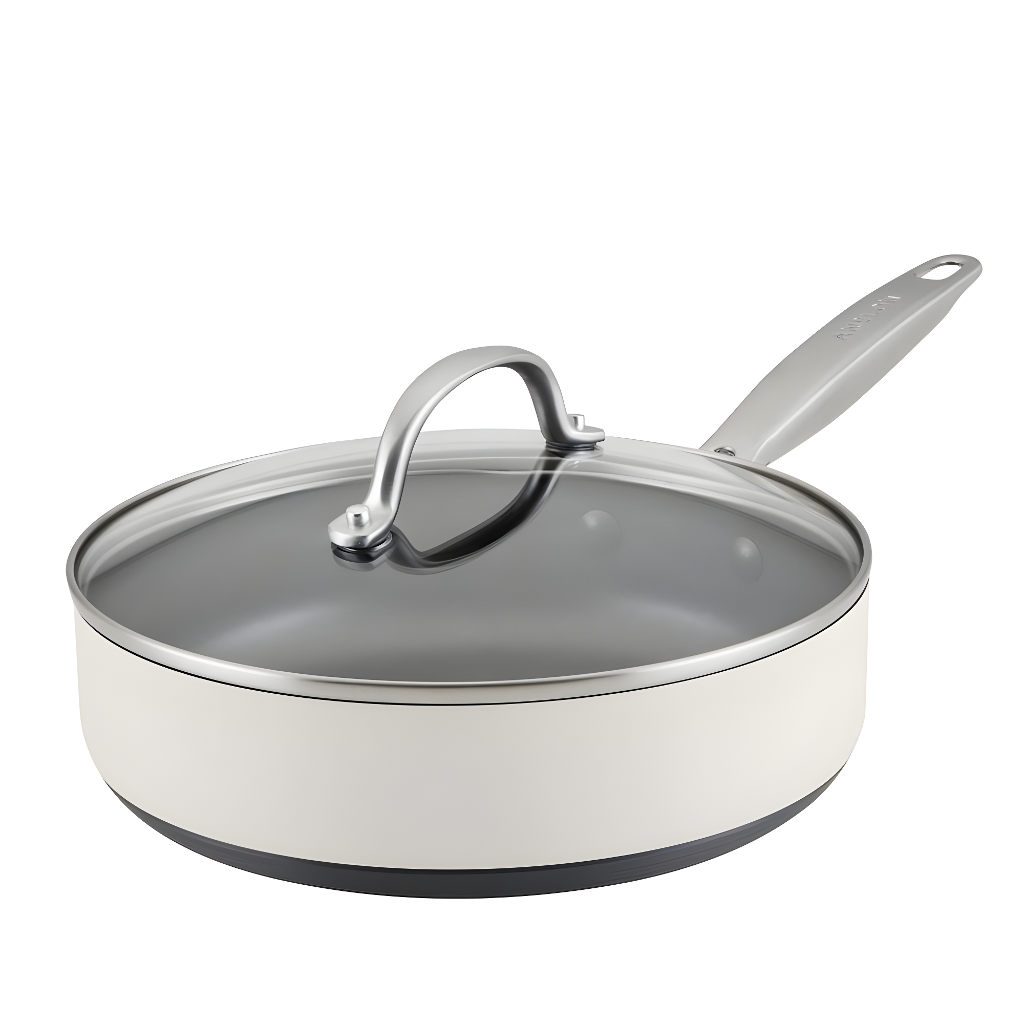 Anolon Achieve Hard Anodized Nonstick Saute Pan with Lid - 3 Quart