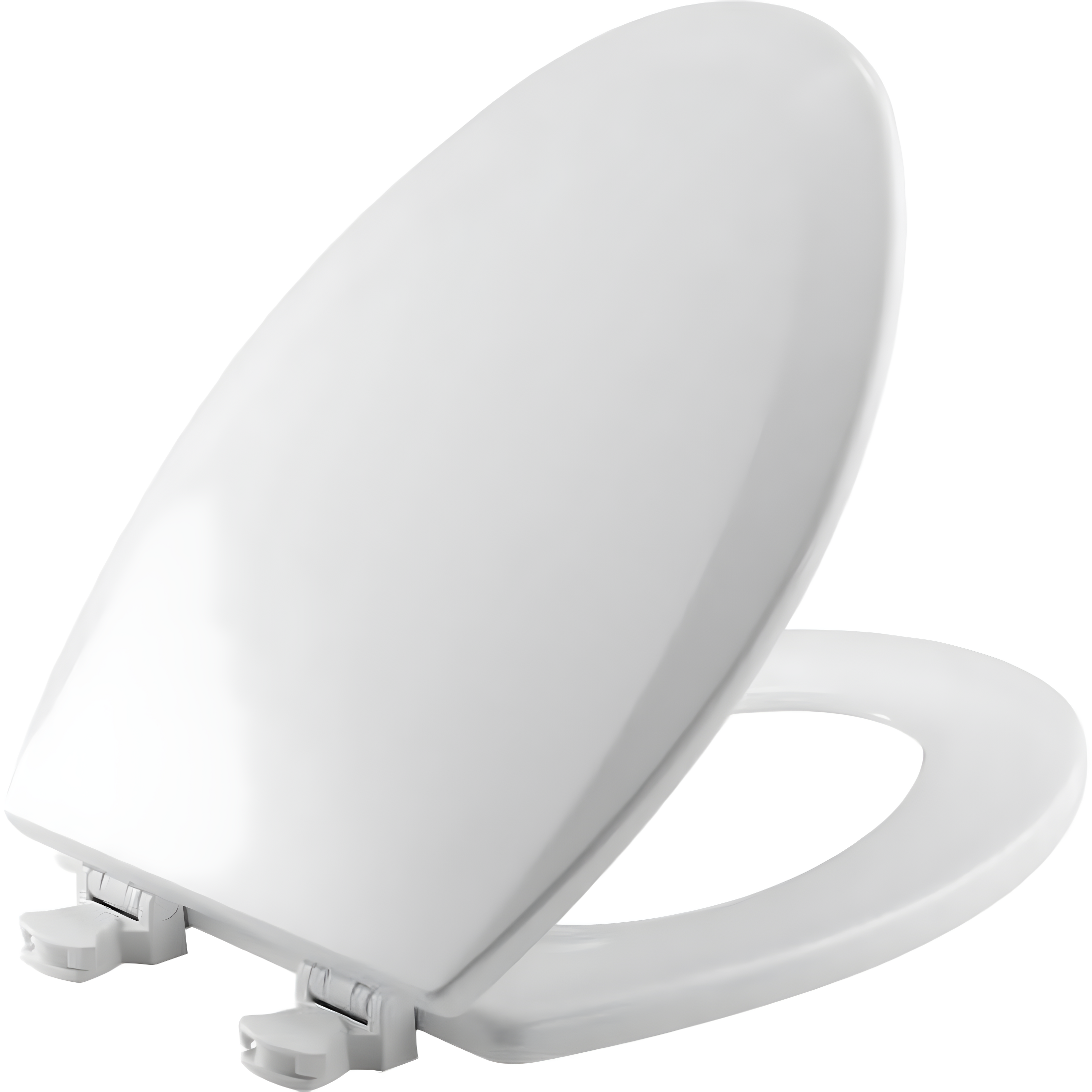 Bemis 1500EC Toilet Seat with Easy Clean & Change Hinges, Durable Wood
