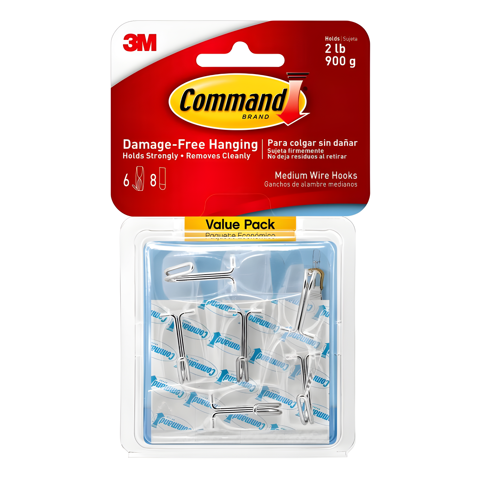 Command Command Hooks (Set of 6)