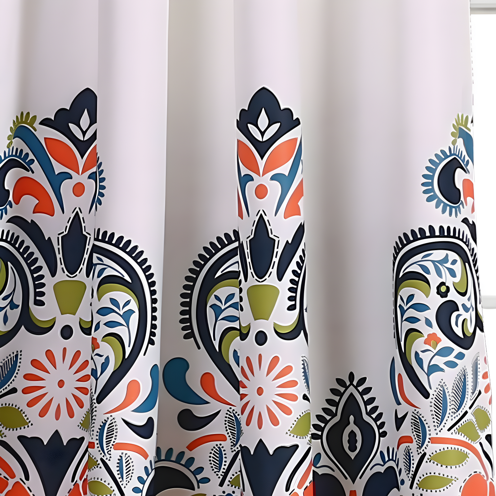 Lush Decor Polyester Room Darkening Curtain Pair (Set of 2)