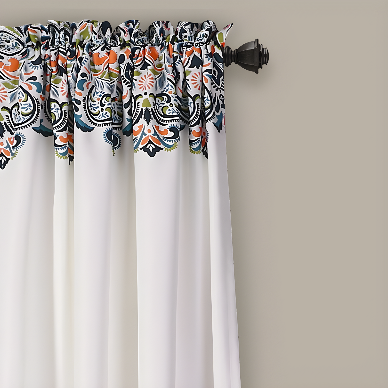 Lush Decor Polyester Room Darkening Curtain Pair (Set of 2)