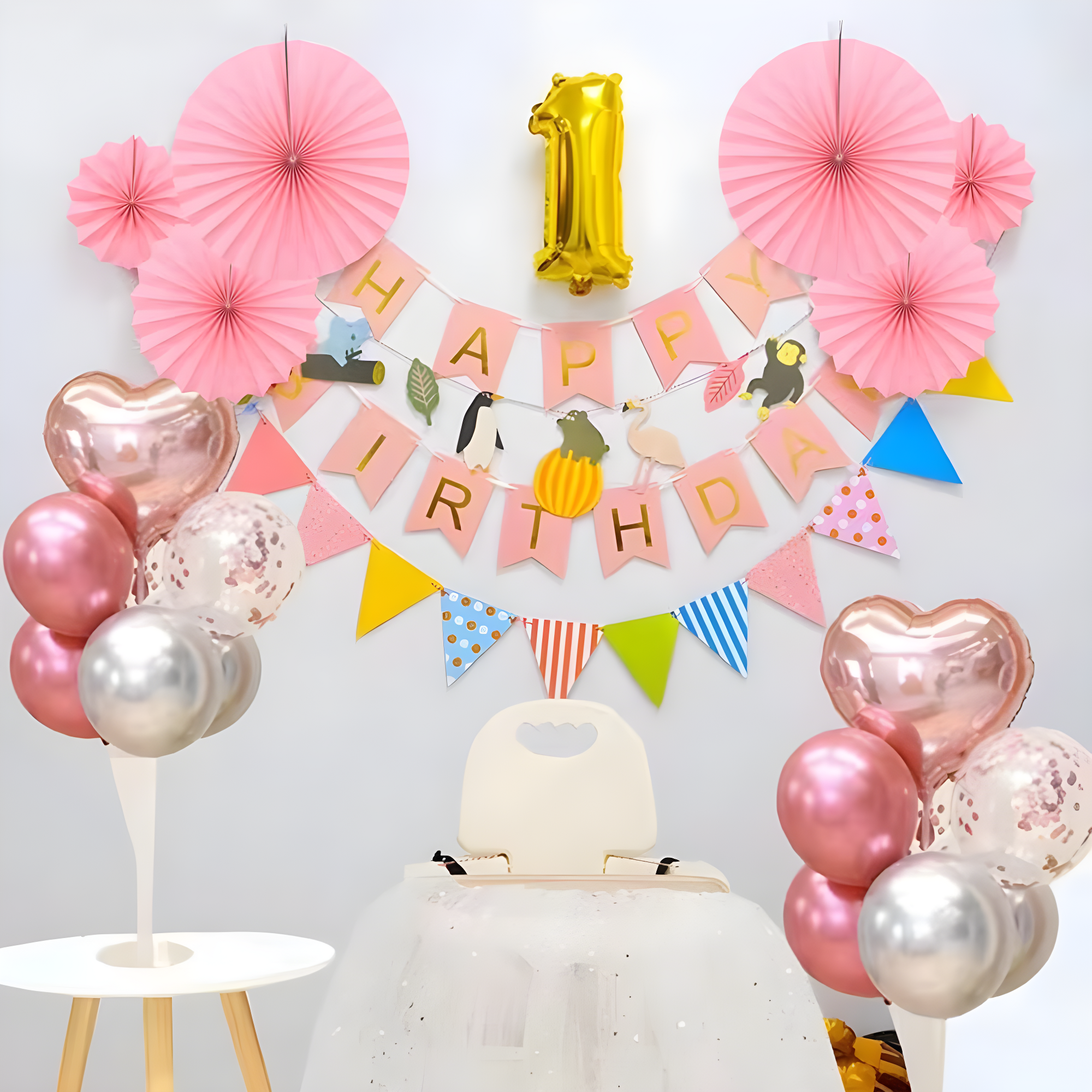 Wmenjiazihan 1 Clearance Hanging Paper Fans Party Set Silver Round Pattern Paper Garlands Decoration For Birthday Shower Graduation Retirement Set Of 6 Inverted Wobbler