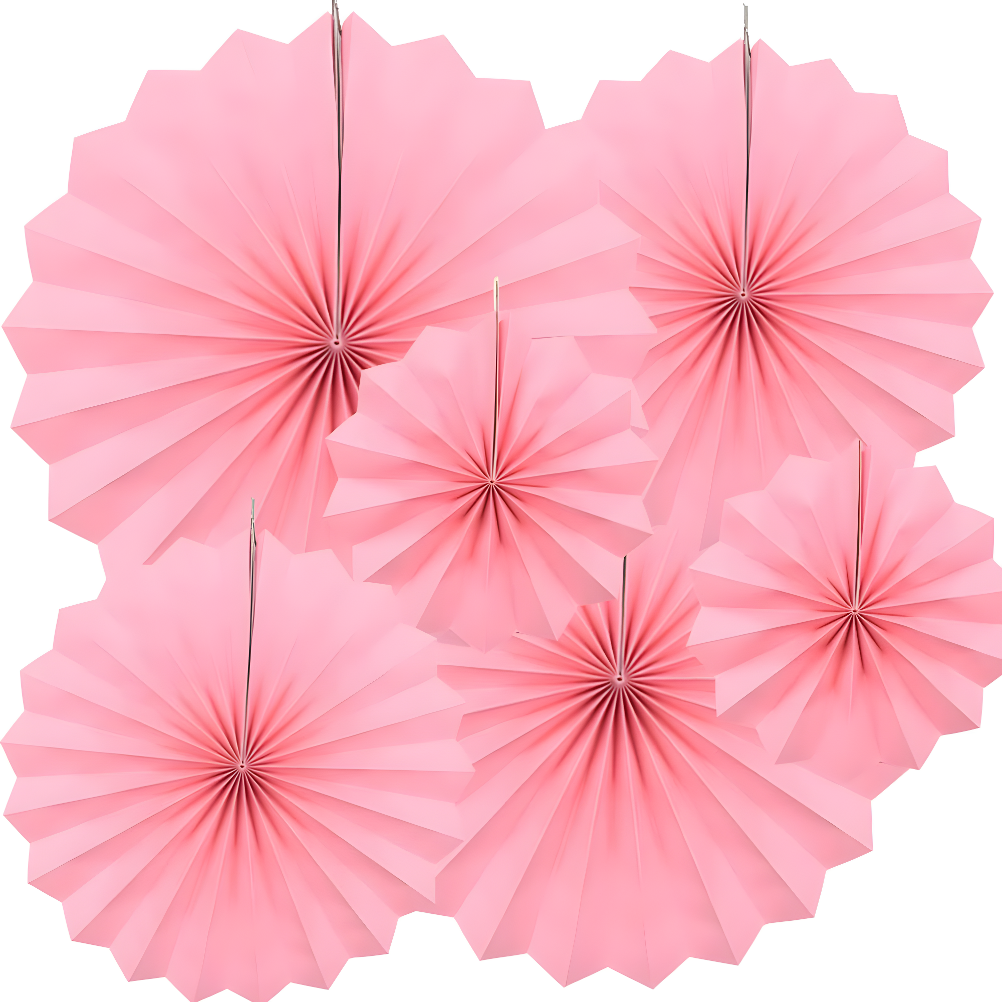 Wmenjiazihan 1 Clearance Hanging Paper Fans Party Set Silver Round Pattern Paper Garlands Decoration For Birthday Shower Graduation Retirement Set Of 6 Inverted Wobbler