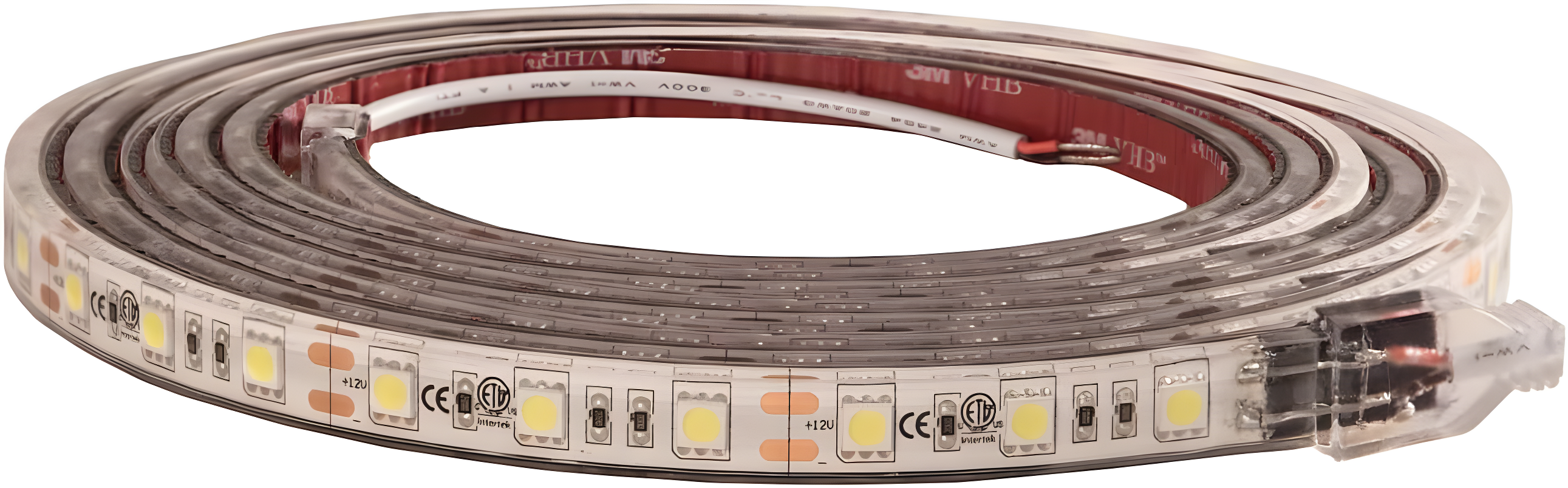 36-Inch Cool White LED Strip Light with Adhesive Back