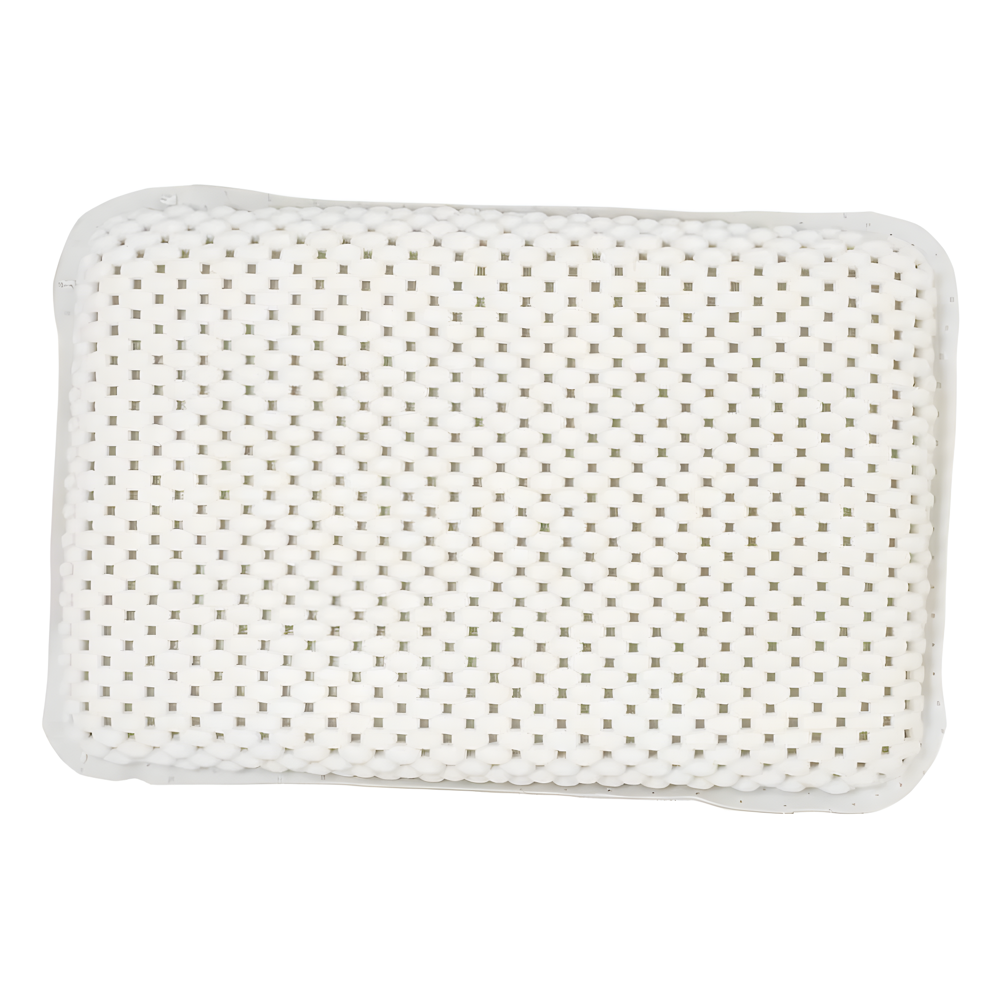 Bath Bliss Spa Foam Bath Pillow, White