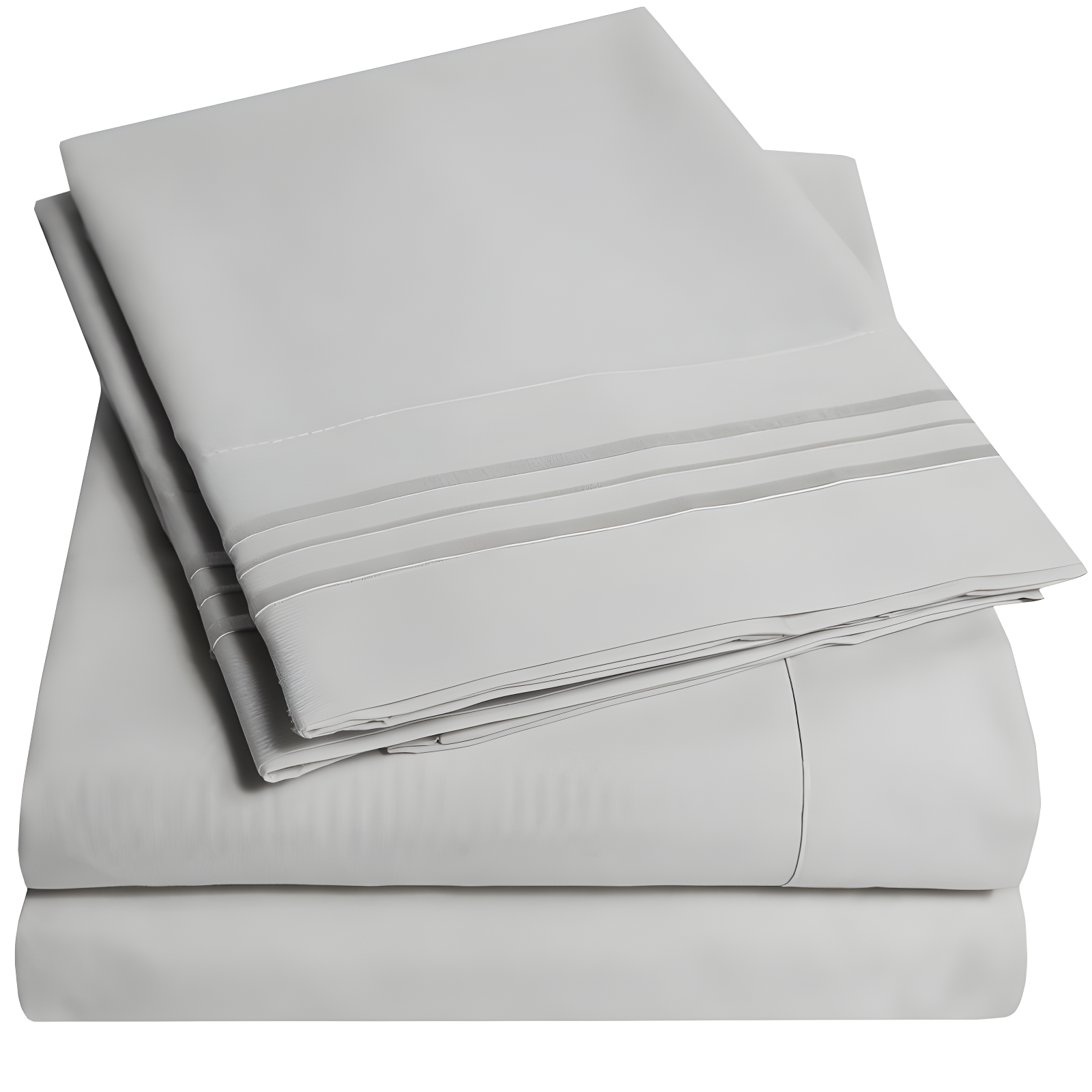 Sweet Home Collection 18-24" Extra Deep Pocket Ultra Soft Microfiber Solid Sheet Set