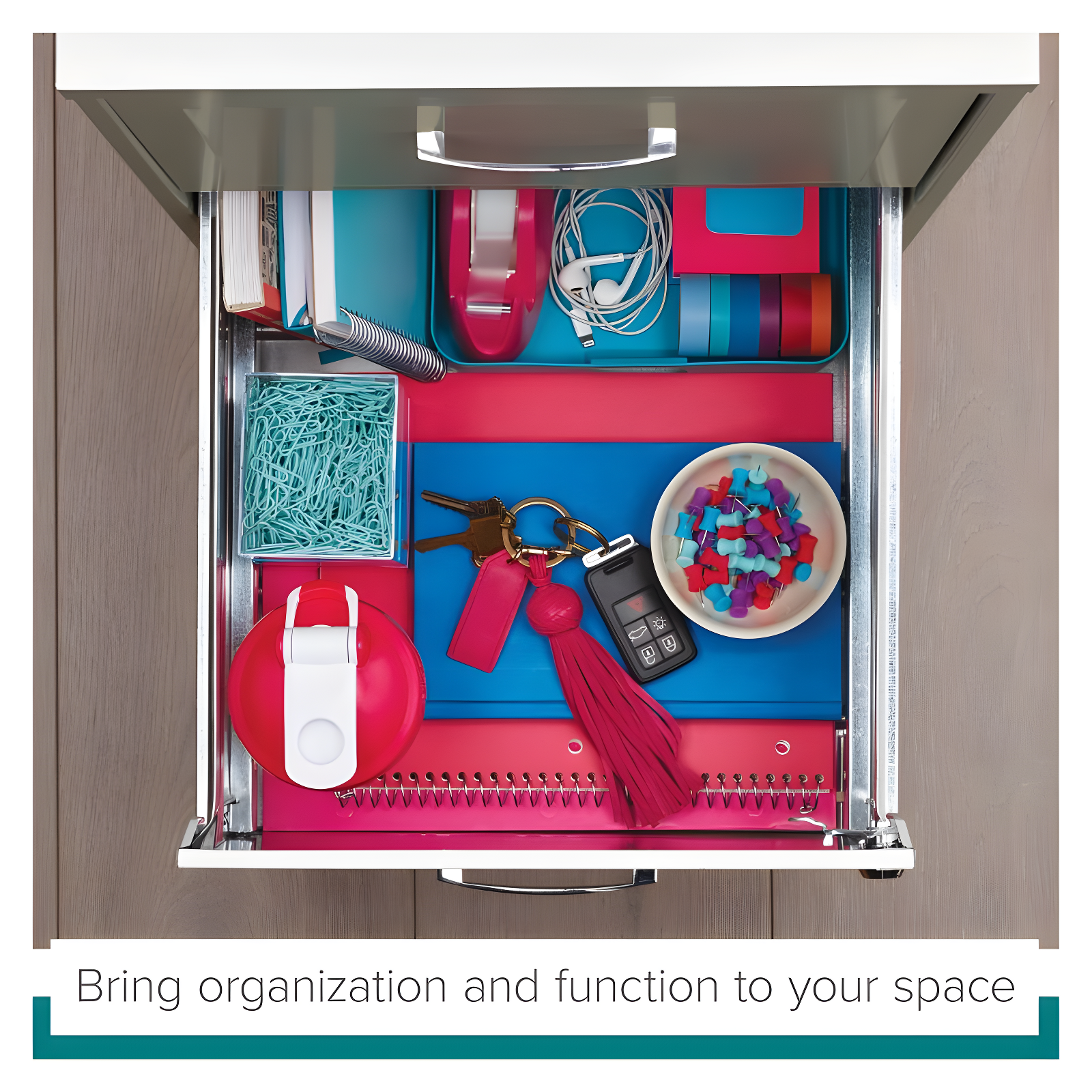 Hirsh Industries Space Solutions File Cabinet on Wheels 2 Drawer - Pearl White: Vertical Steel Storage, Office Supplies