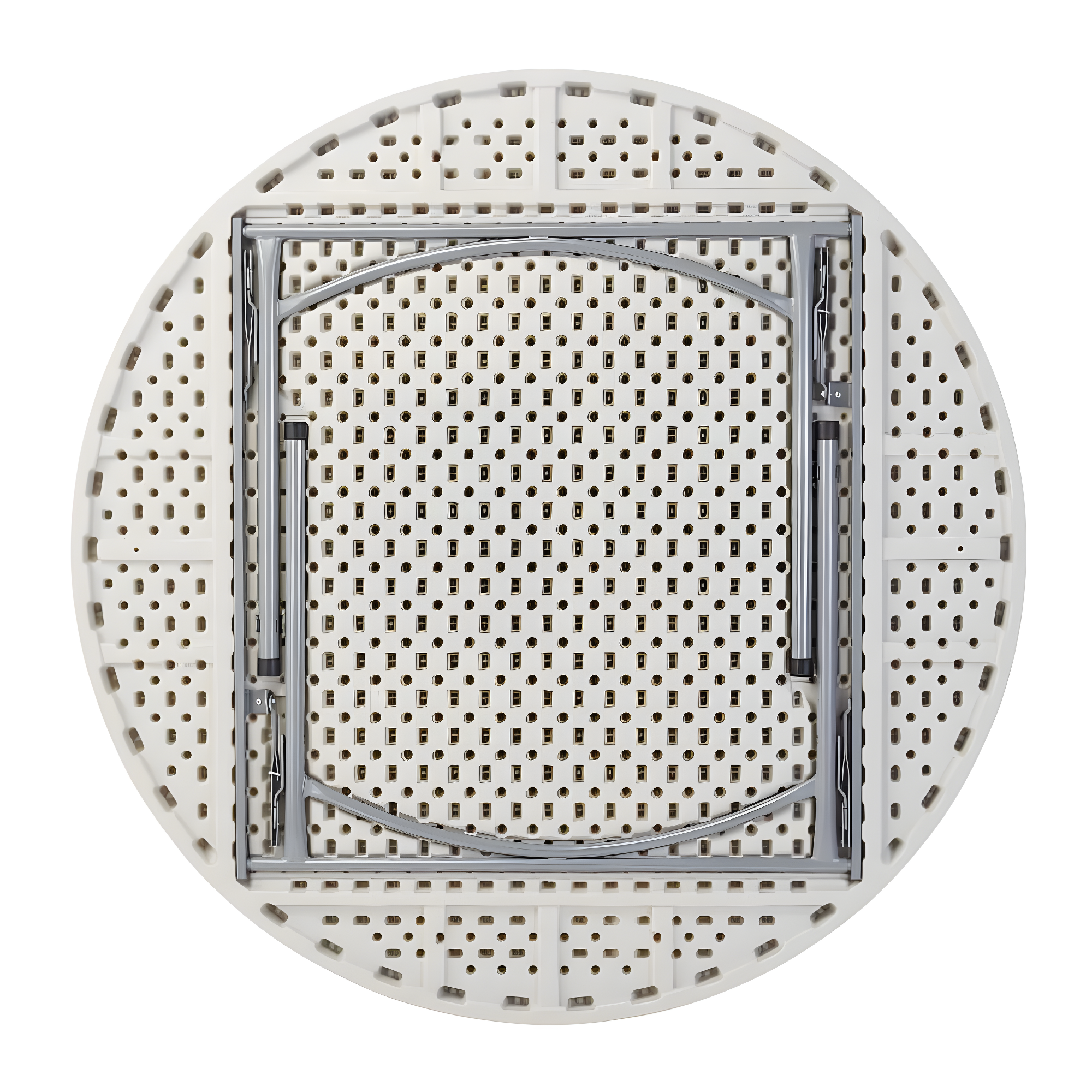 National Public Seating 60'' Circular Portable Banquet Table