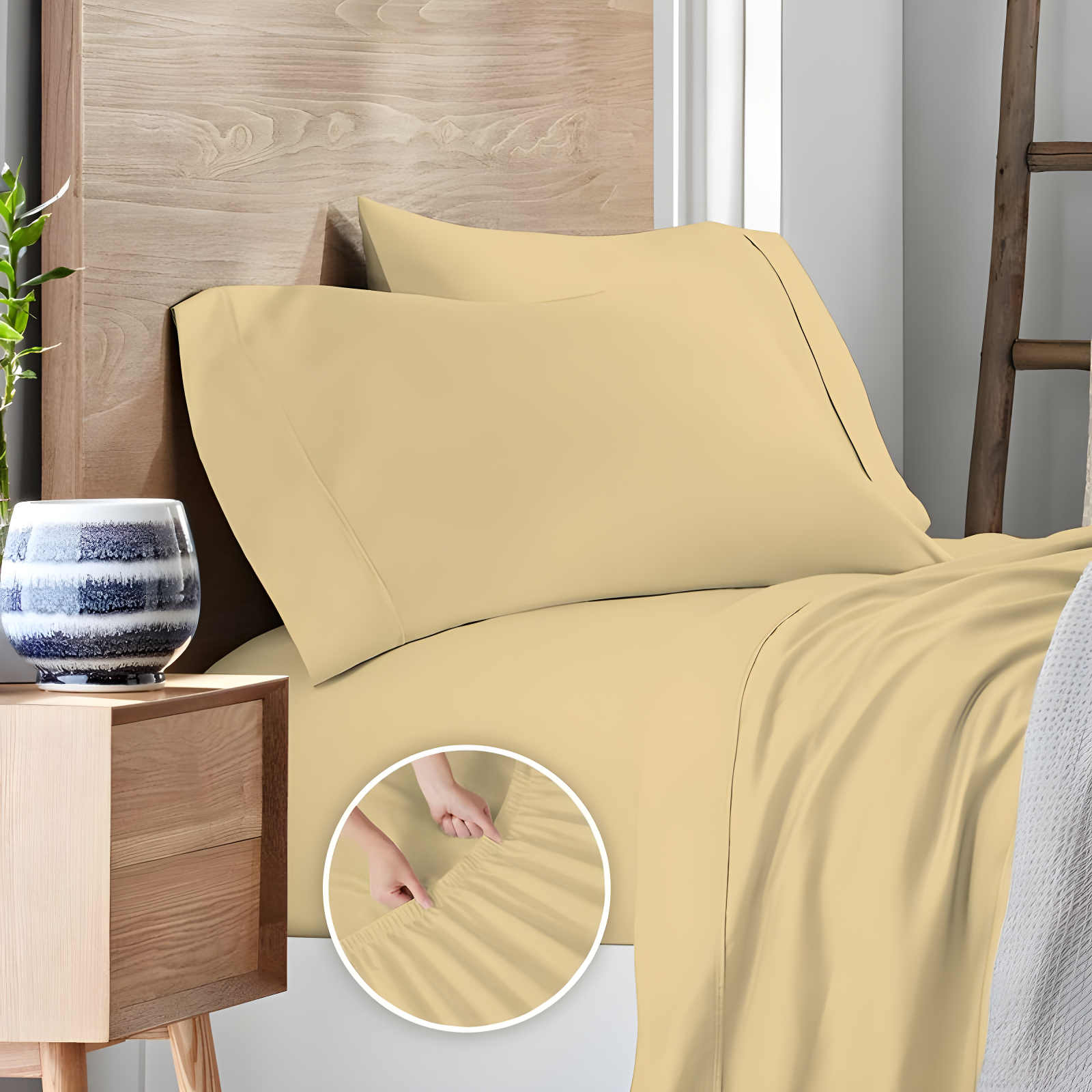 100% Cotton 400TC Cool & Crisp Sheet Set