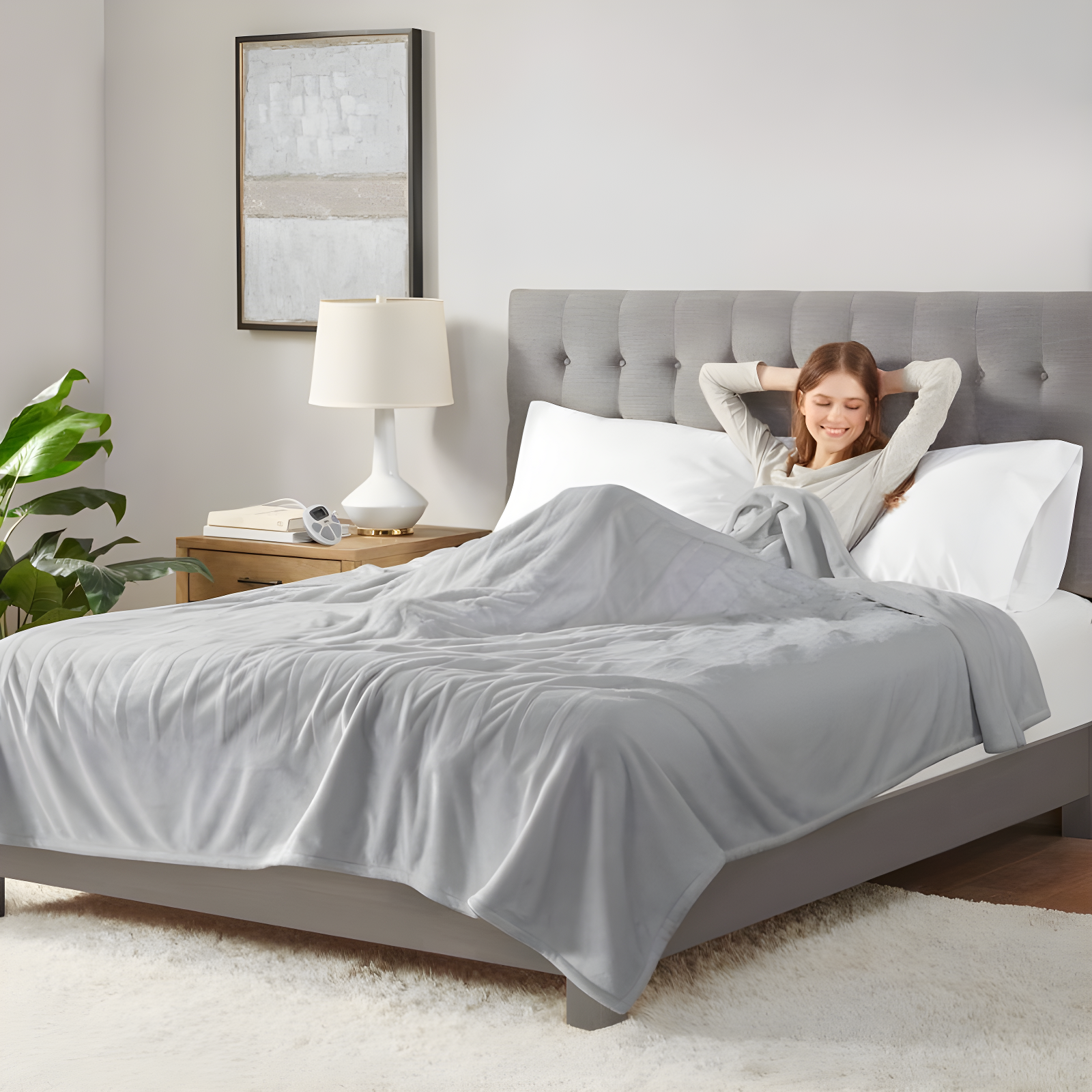 Plush Heated Blanket