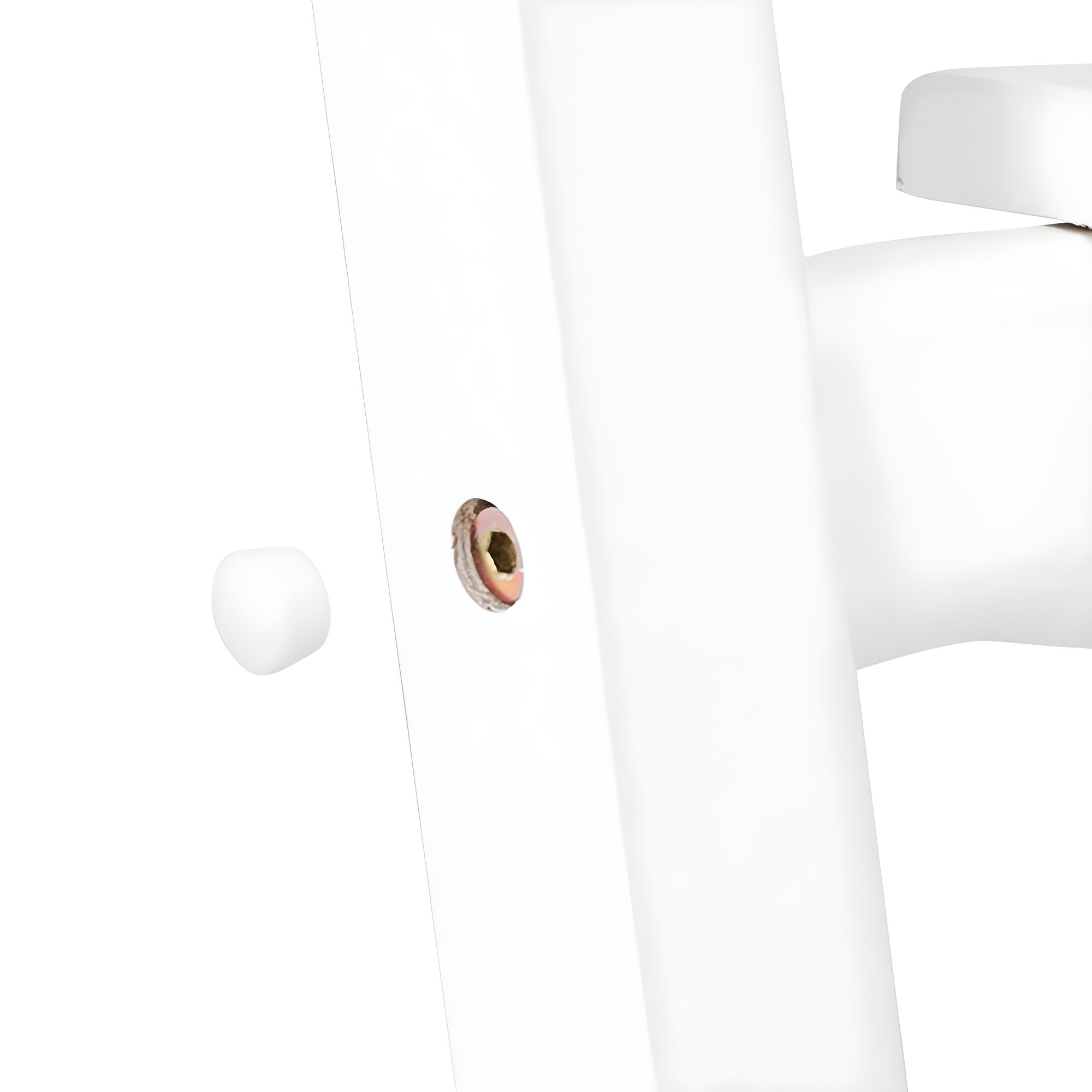 OverPatio Outdoor Porch Rocker/Rocking Chair Wood, Patio Wood Rocker, Woode n Furniture Seat for Living Room, Sitting Room, White