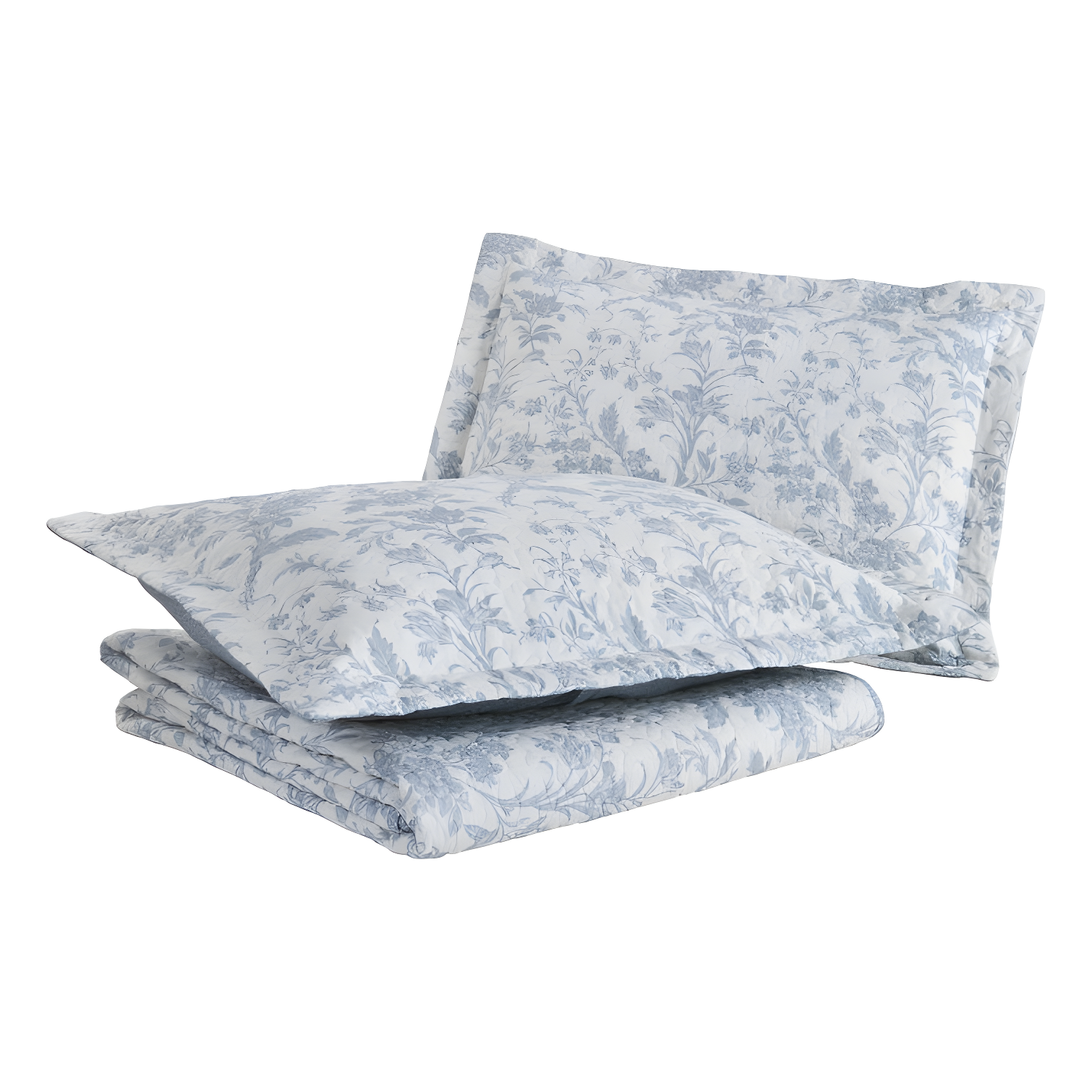 Laura Ashley Amberley Reversible Cotton Quilt Set