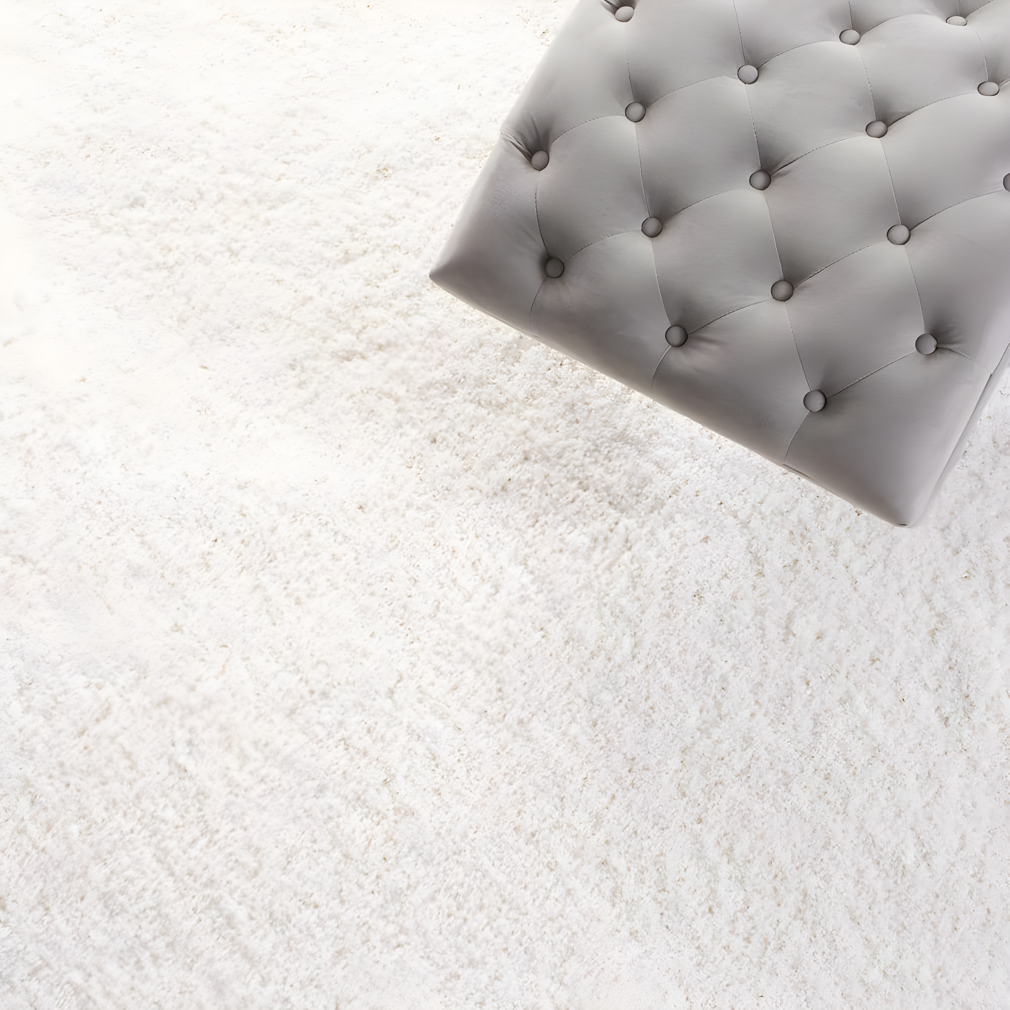 Shag SG151 Power Loomed Indoor Area Rug - White - 4'x4' - Safavieh.