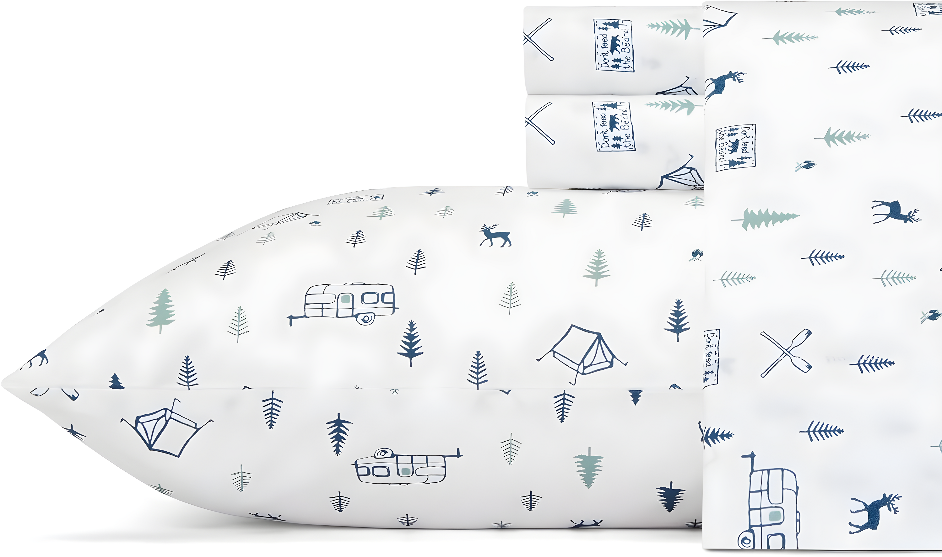 Eddie Bauer Printed Cotton Percale Sheet Sets
