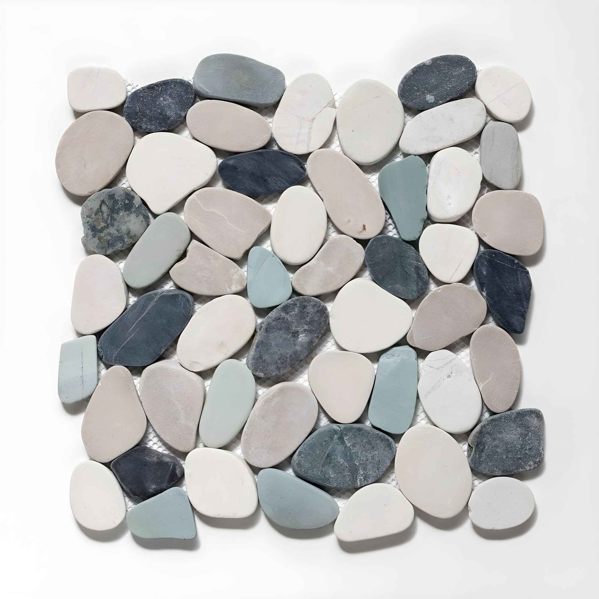 Sliced Pebble Mosaic Wall & Floor Tile