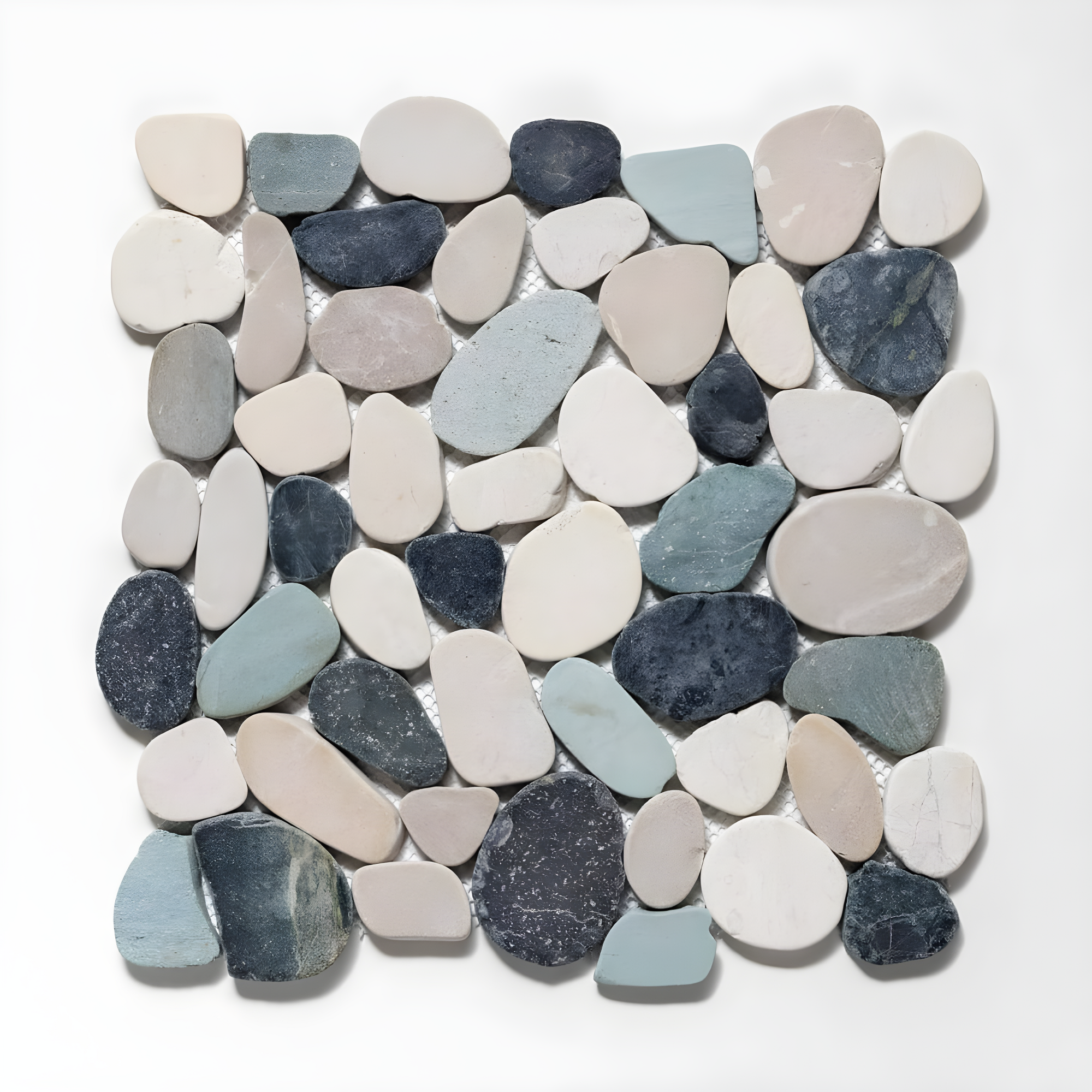 Sliced Pebble Mosaic Wall & Floor Tile
