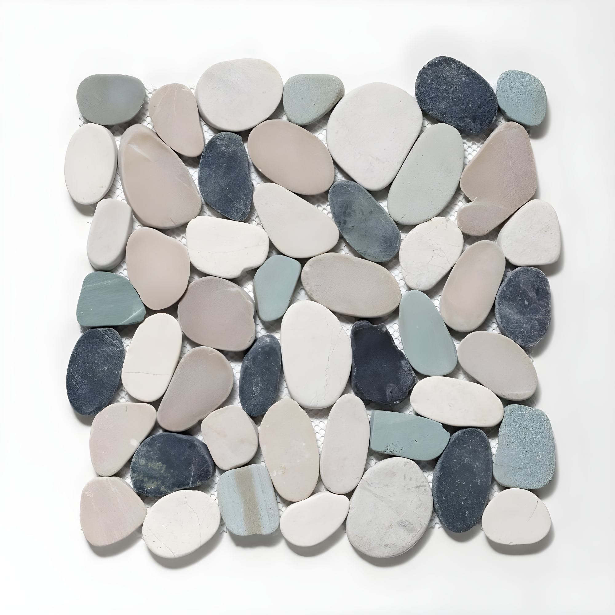 Sliced Pebble Mosaic Wall & Floor Tile