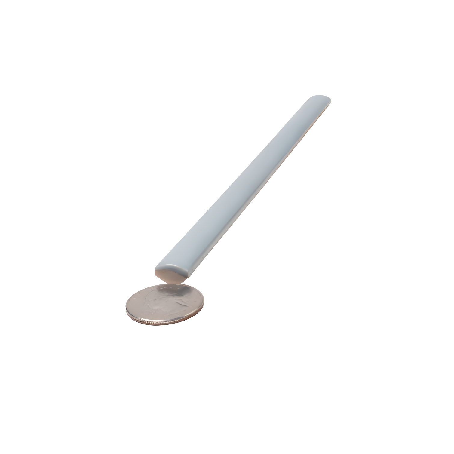 Apollo Tile Silken 7.9'' L x 0.5'' W Ceramic Round Tile Trim (Set of 10)