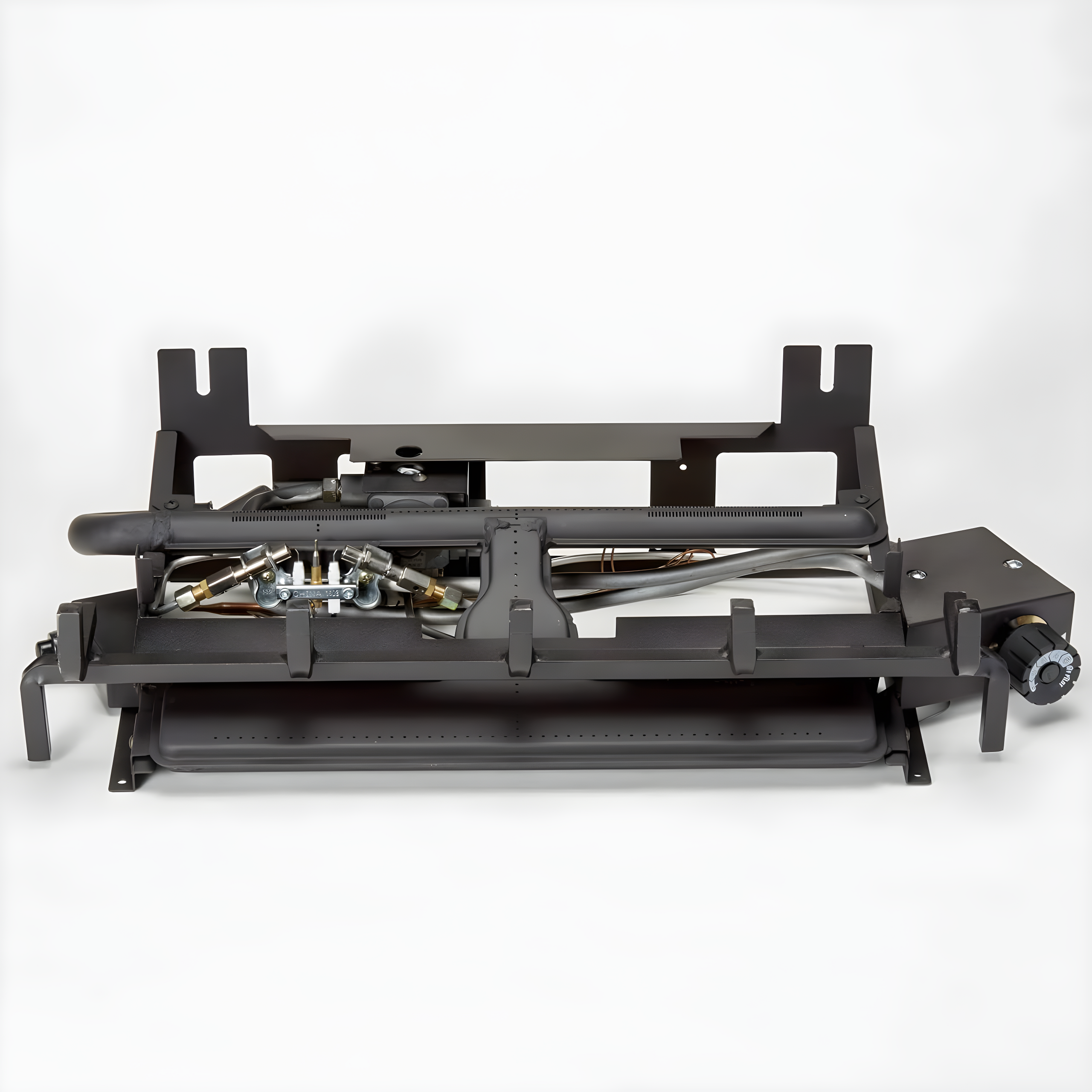 Duluth Forge Duluth Forge Ventless Dual Fuel Gas Log Set, Split Oak, T-Stat Control