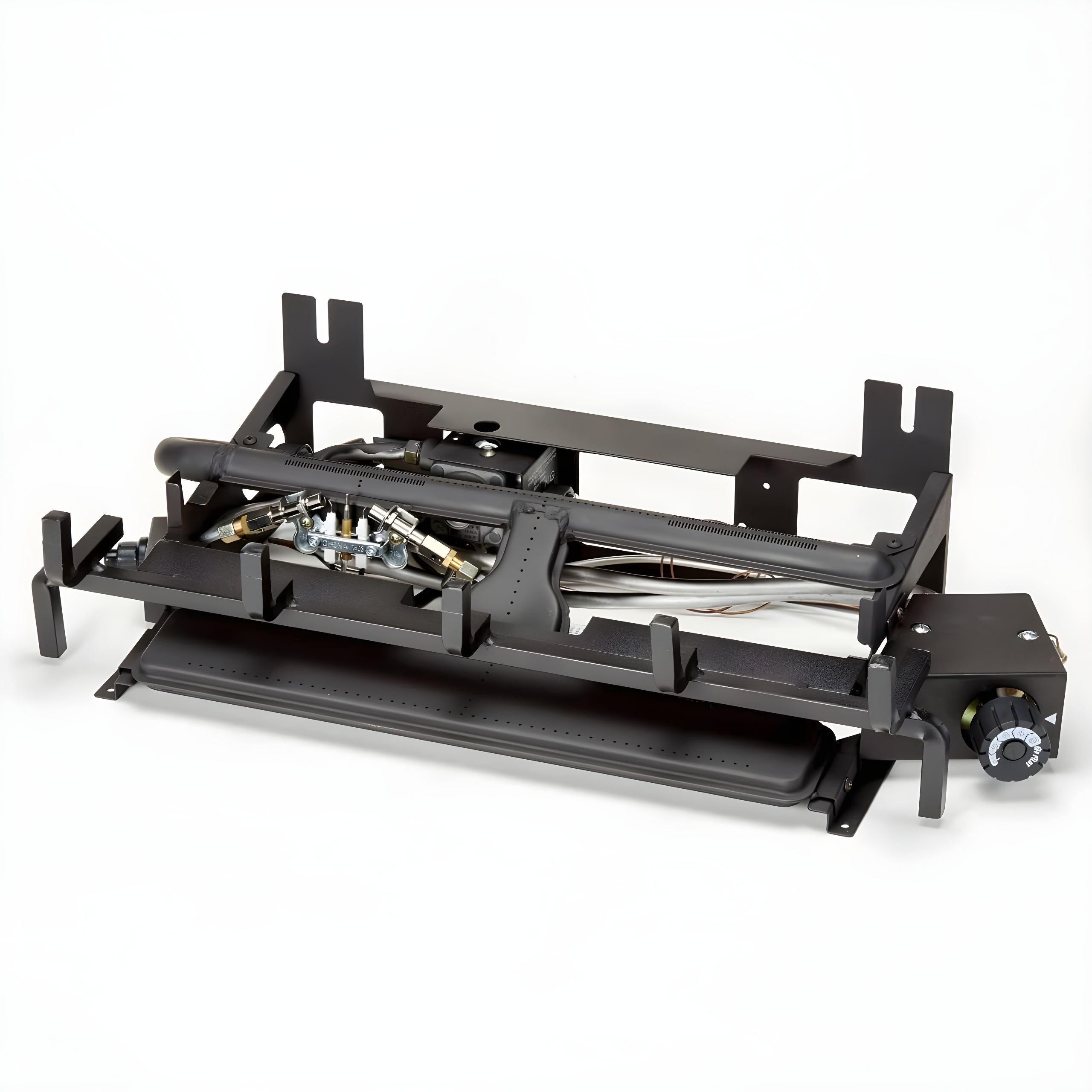 Duluth Forge Duluth Forge Ventless Dual Fuel Gas Log Set, Split Oak, T-Stat Control