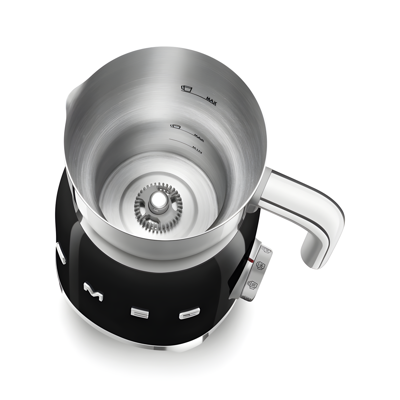 SMEG Black Milk Frother