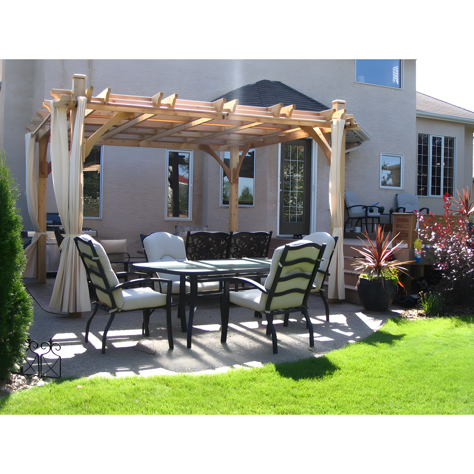 Outdoor Living Today Breeze Solid Wood Pergola