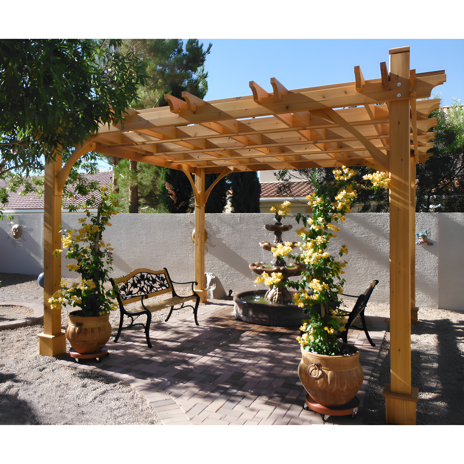 Outdoor Living Today Breeze Solid Wood Pergola