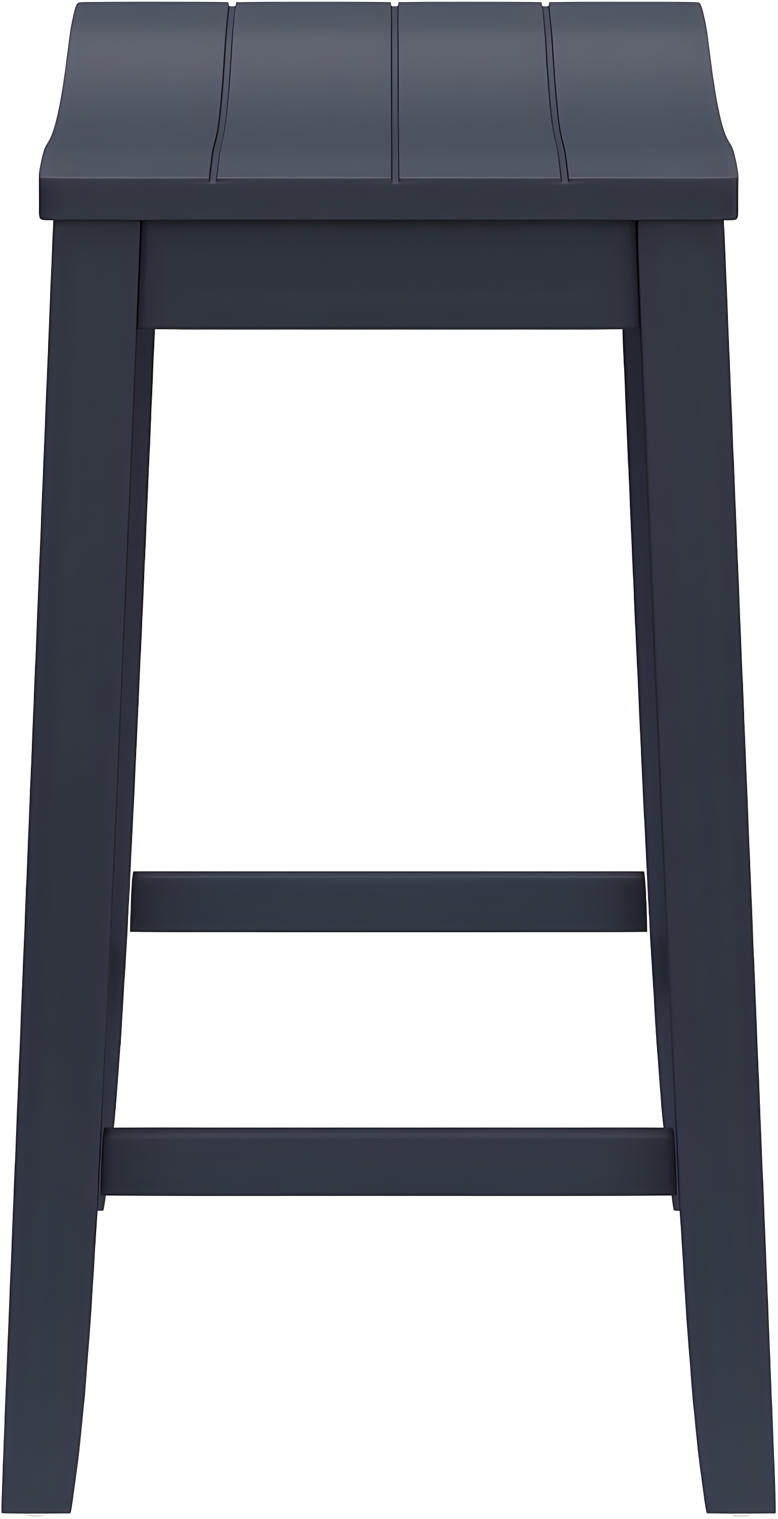 Hillsdale Furniture 24" Fiddler Backless Wood Counter Height Barstool Navy : Matte Finish, Fixed Height