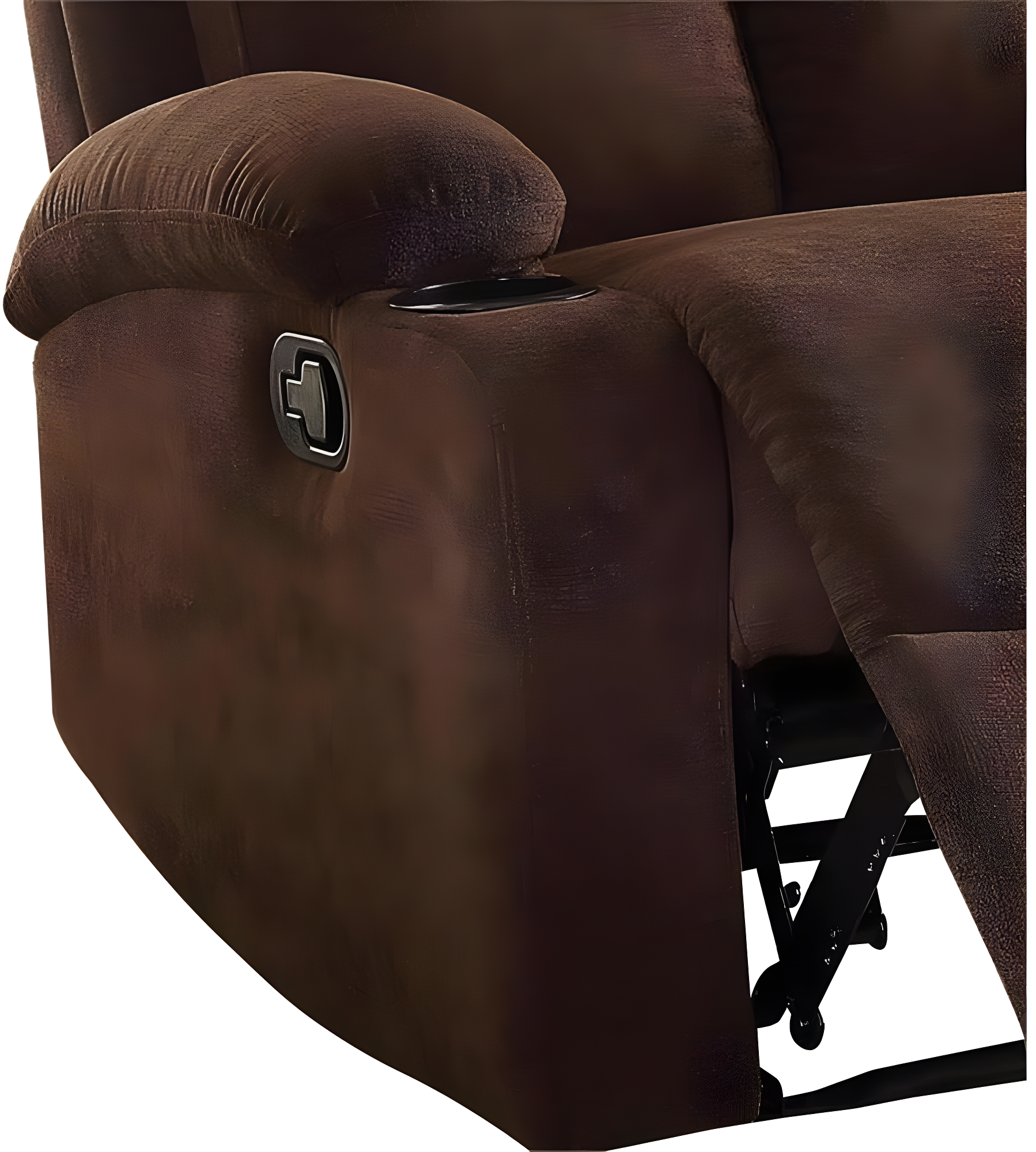 Rosia Recliner, Beige Velvet