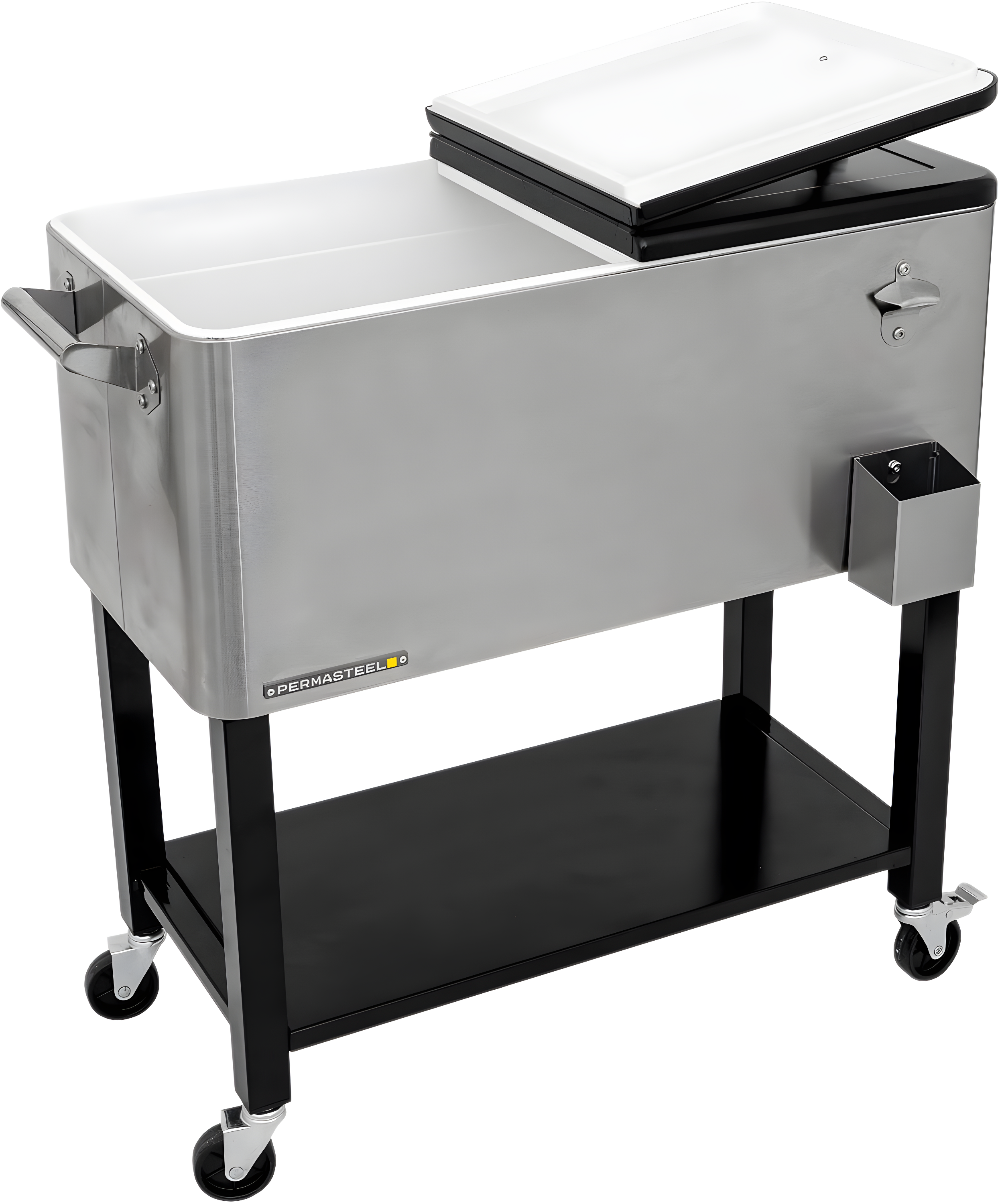 Permasteel 80-Qt Outdoor Patio Cooler with Removable Basin
