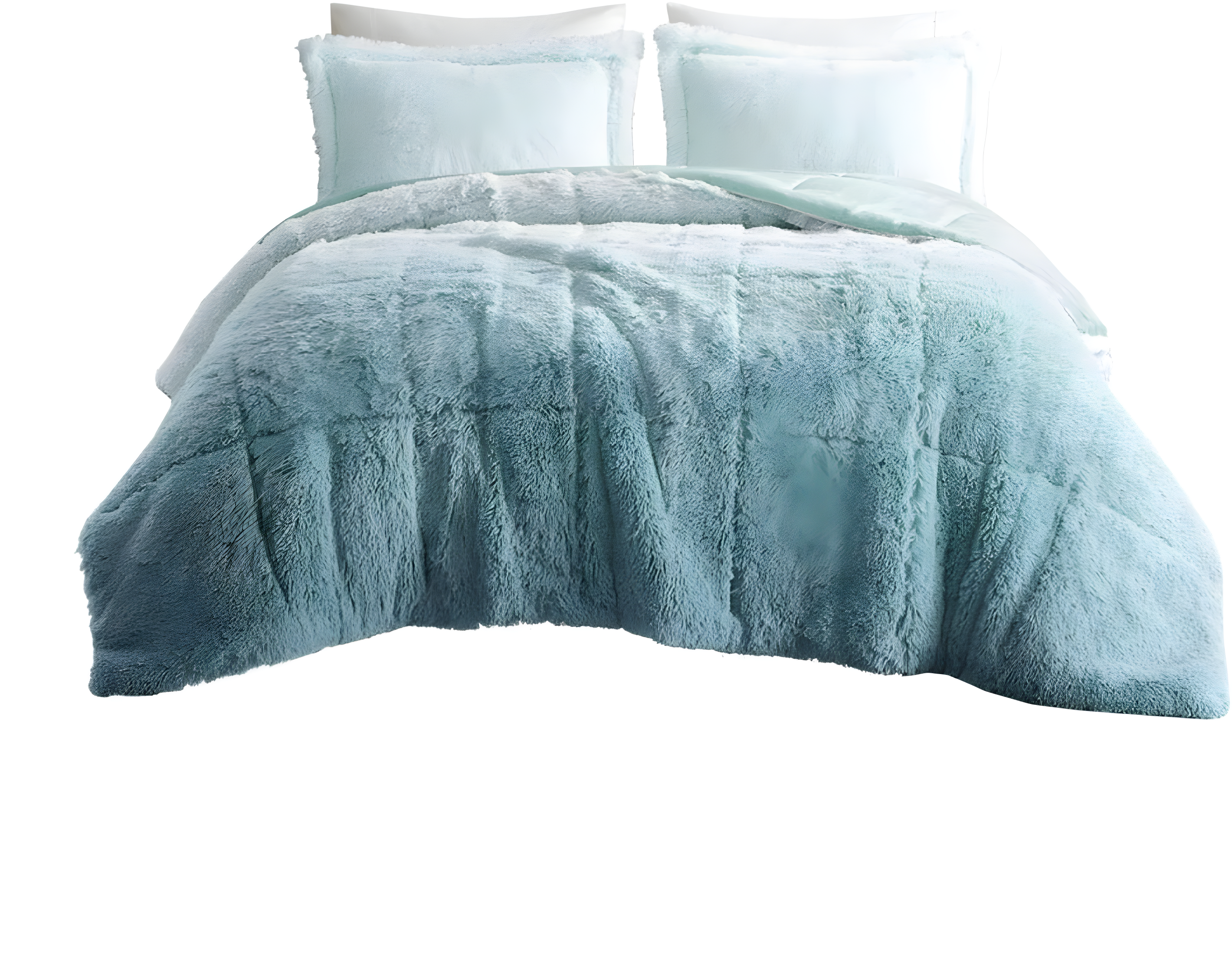 Intelligent Design Brielle Malea Shaggy Faux Fur Comforter Mini Set